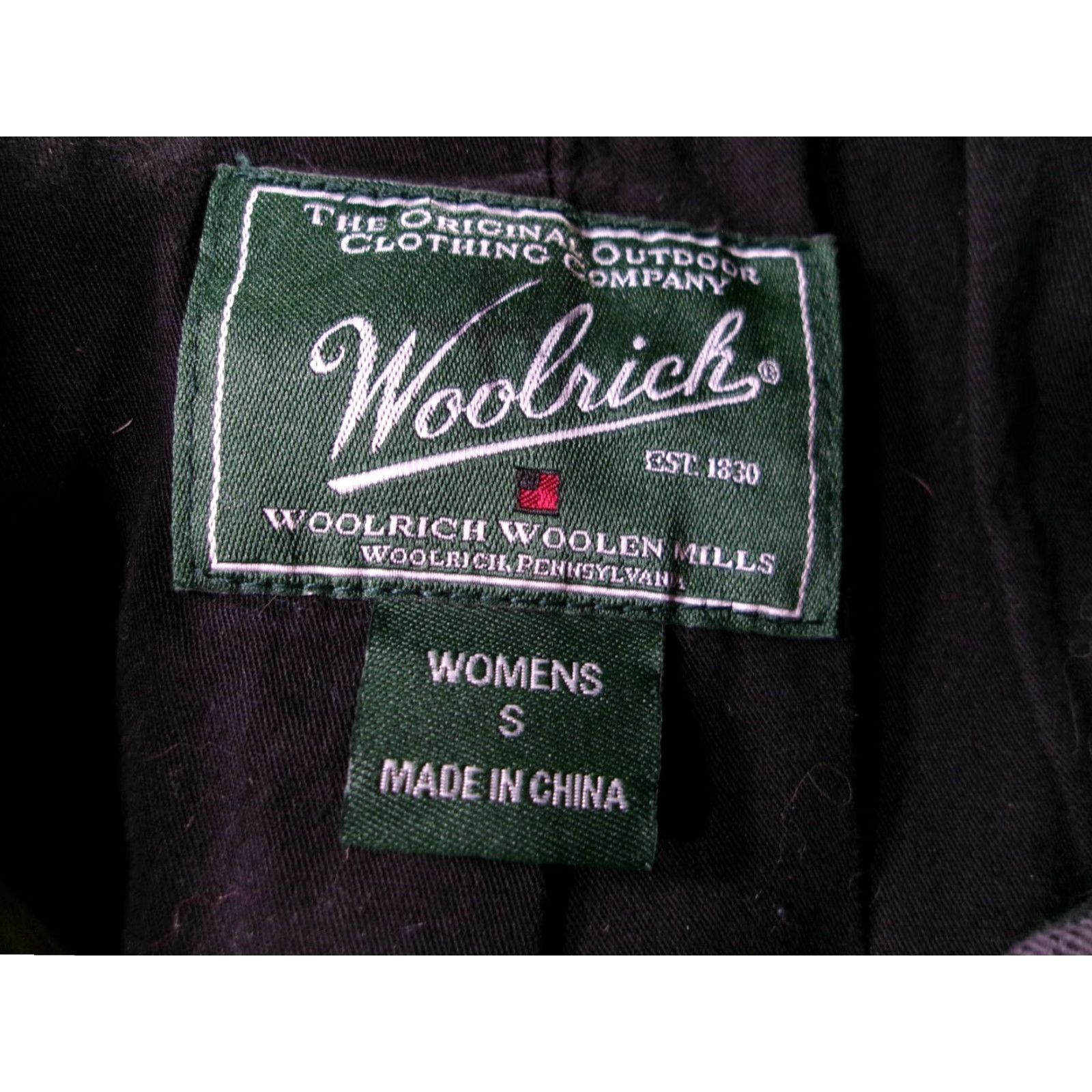 Vintage VINTAGE Woolrich Jacket Womens Small Black Red Plaid Outdoor Grunge Logo Size S / US 4 / IT 40 - 7 Thumbnail