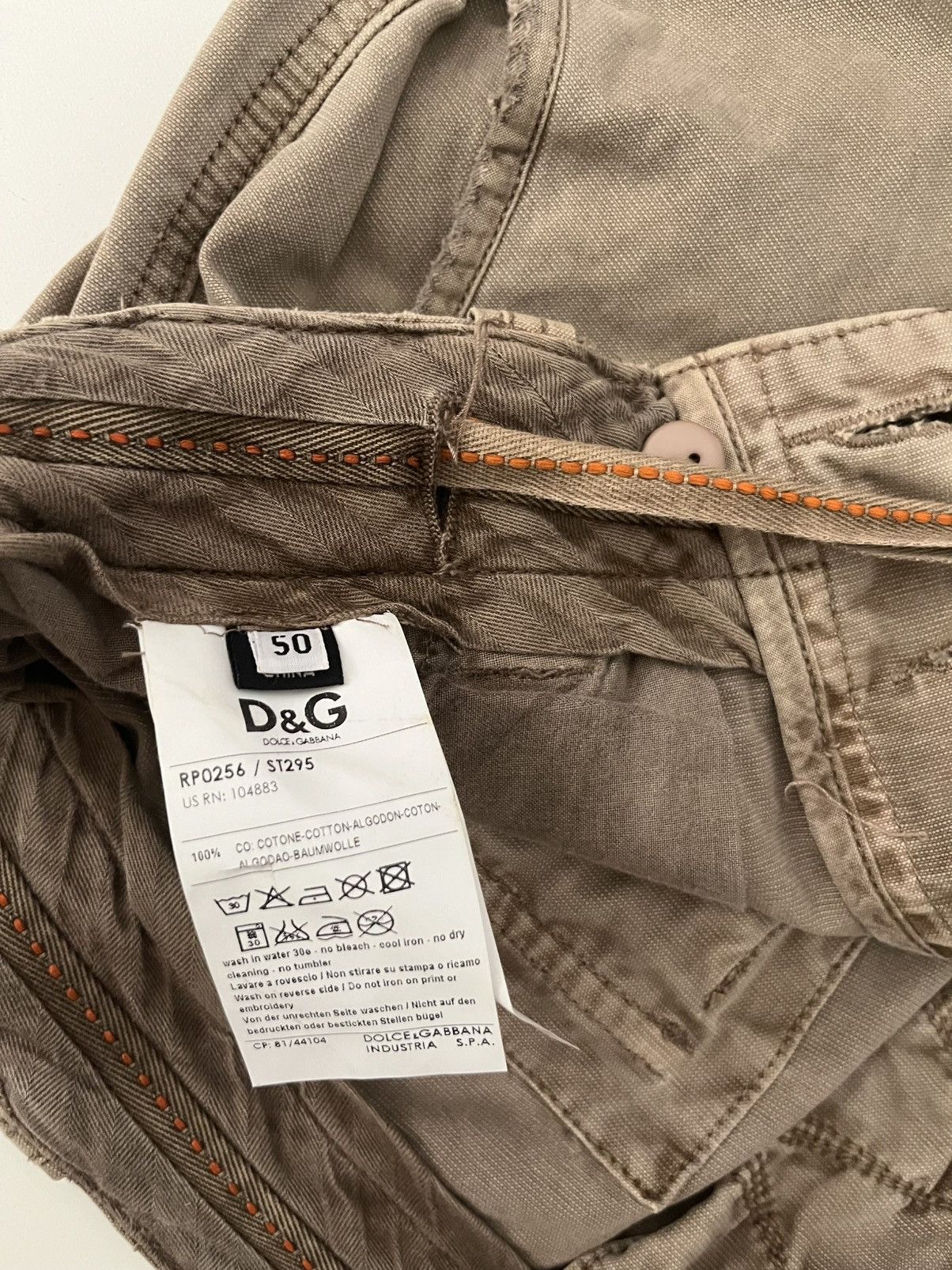 Dolce & Gabbana 2003 dolce gabbana 10 pockets cargo shorts Size US 34 / EU 50 - 7 Thumbnail