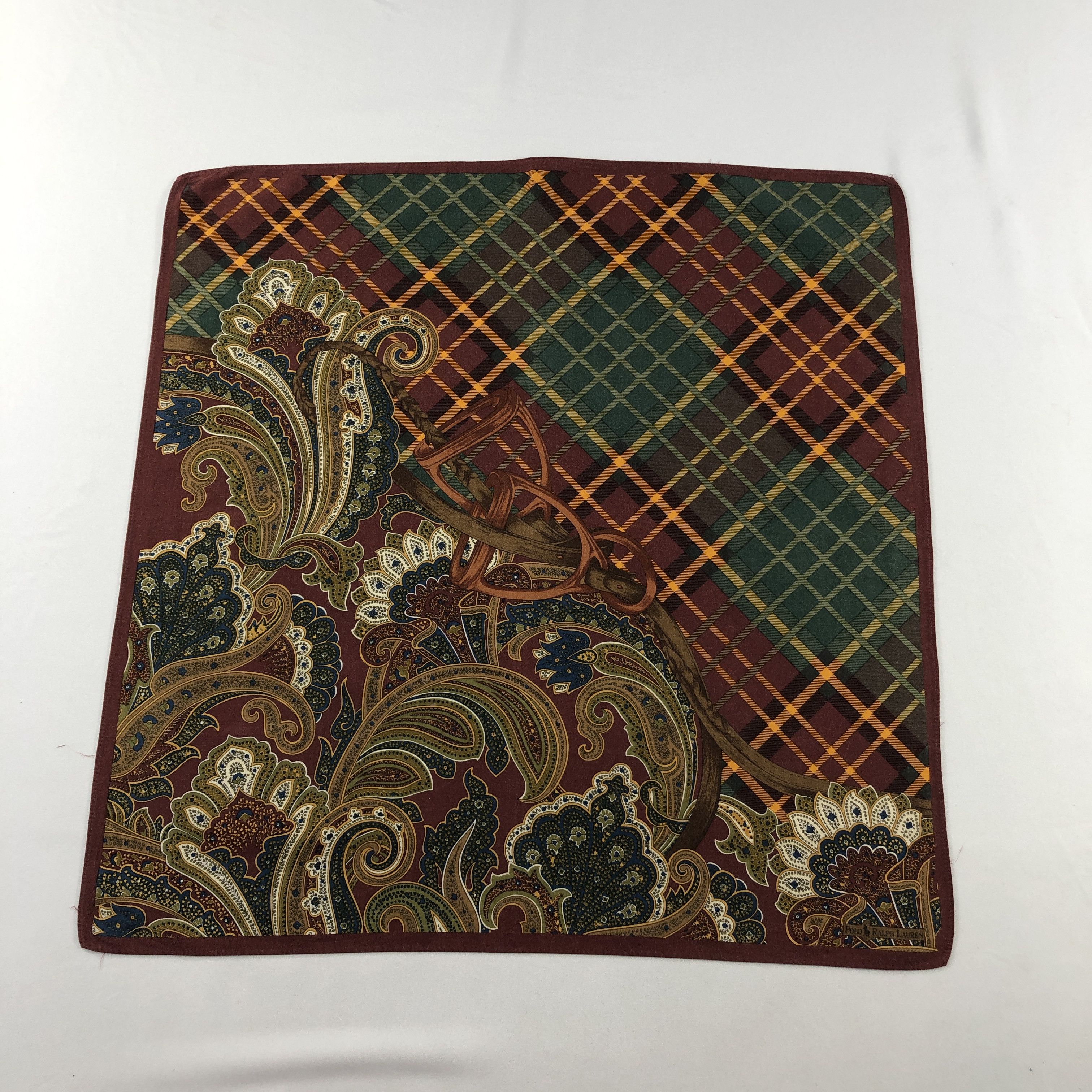 Polo Ralph Lauren Polo Ralph Lauren Handkerchief Neckerchief Bandana H3198 Size ONE SIZE - 1 Thumbnail