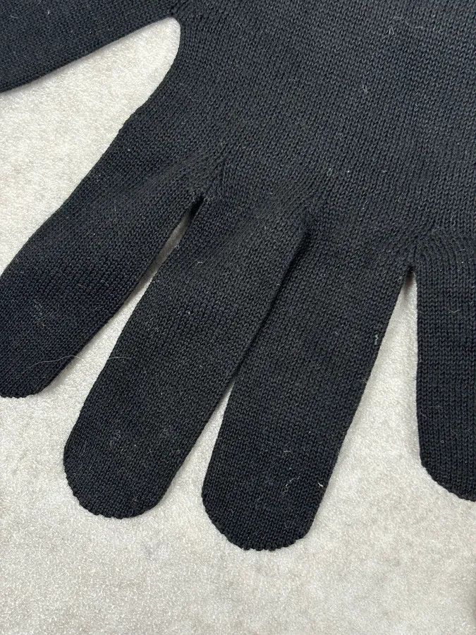 Prada AW2018 Prada Black Signature Gloves Size ONE SIZE - 6 Thumbnail
