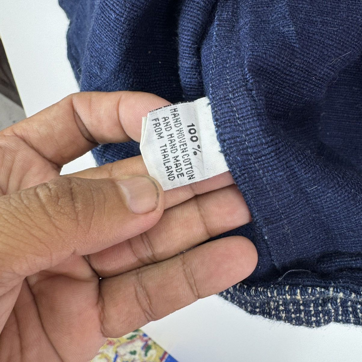Blue Blue Japan × Indigo VINTAGE GAIJIN BLUE INDIGO JAPANESE STYLE BORO JACKET Size US L / EU 52-54 / 3 - 9 Thumbnail