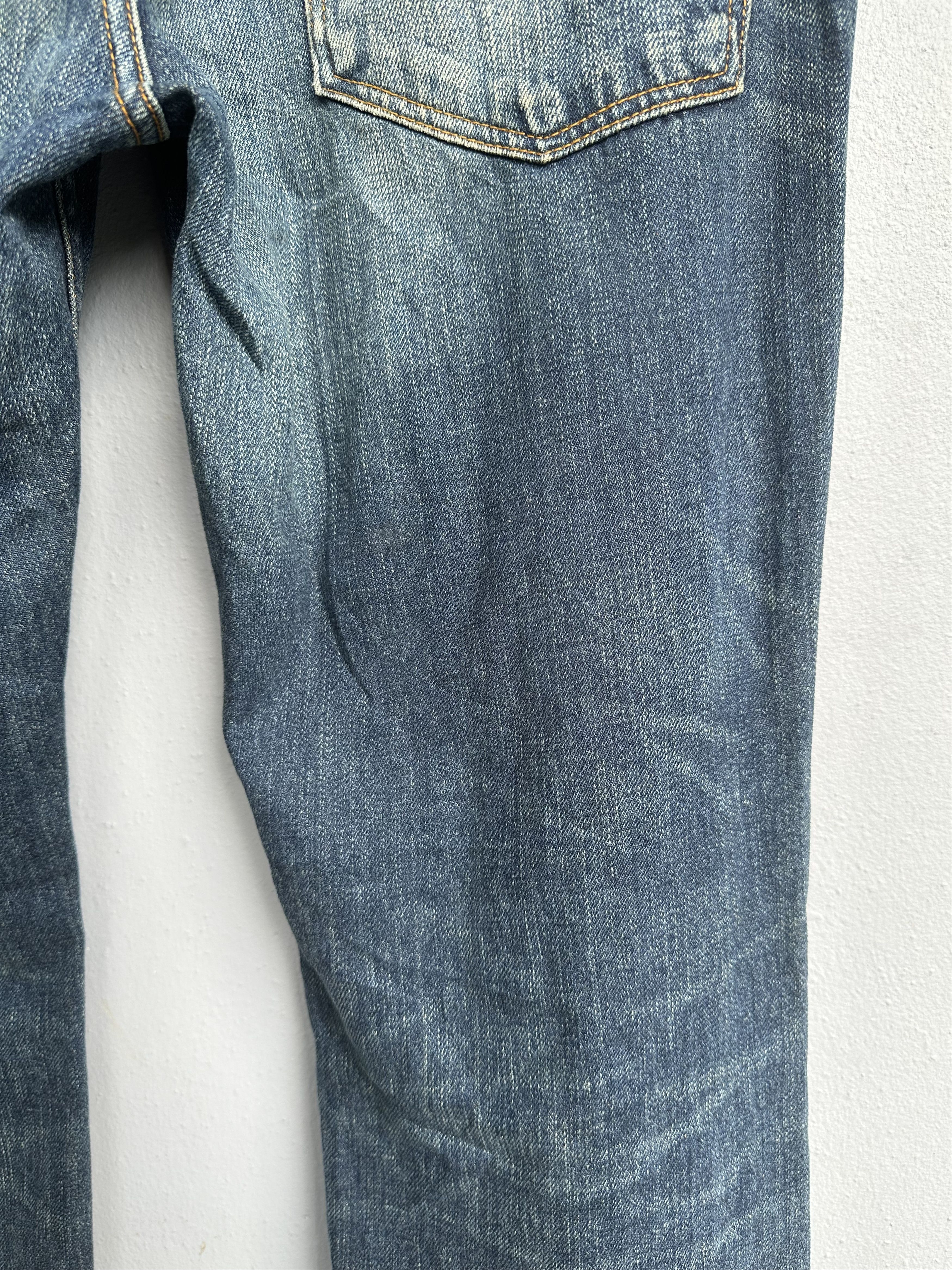 Japanese Brand Japanese Brand Sadistic Blue SBJC Distressed Denim Jeans Size US 35 - 17 Thumbnail