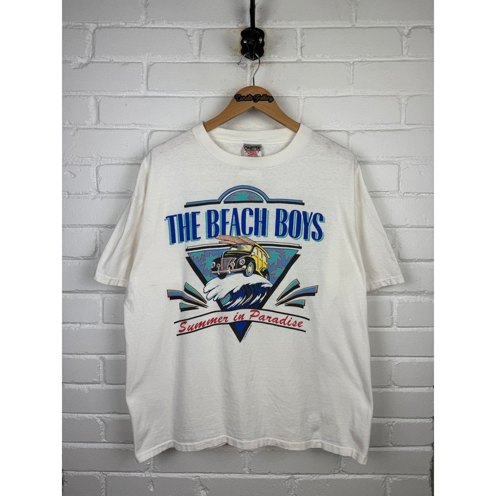 Vintage Vintage 1995 The Beach Boys Summer In Paradise Band XL Size US XL / EU 56 / 4 - 1 Thumbnail