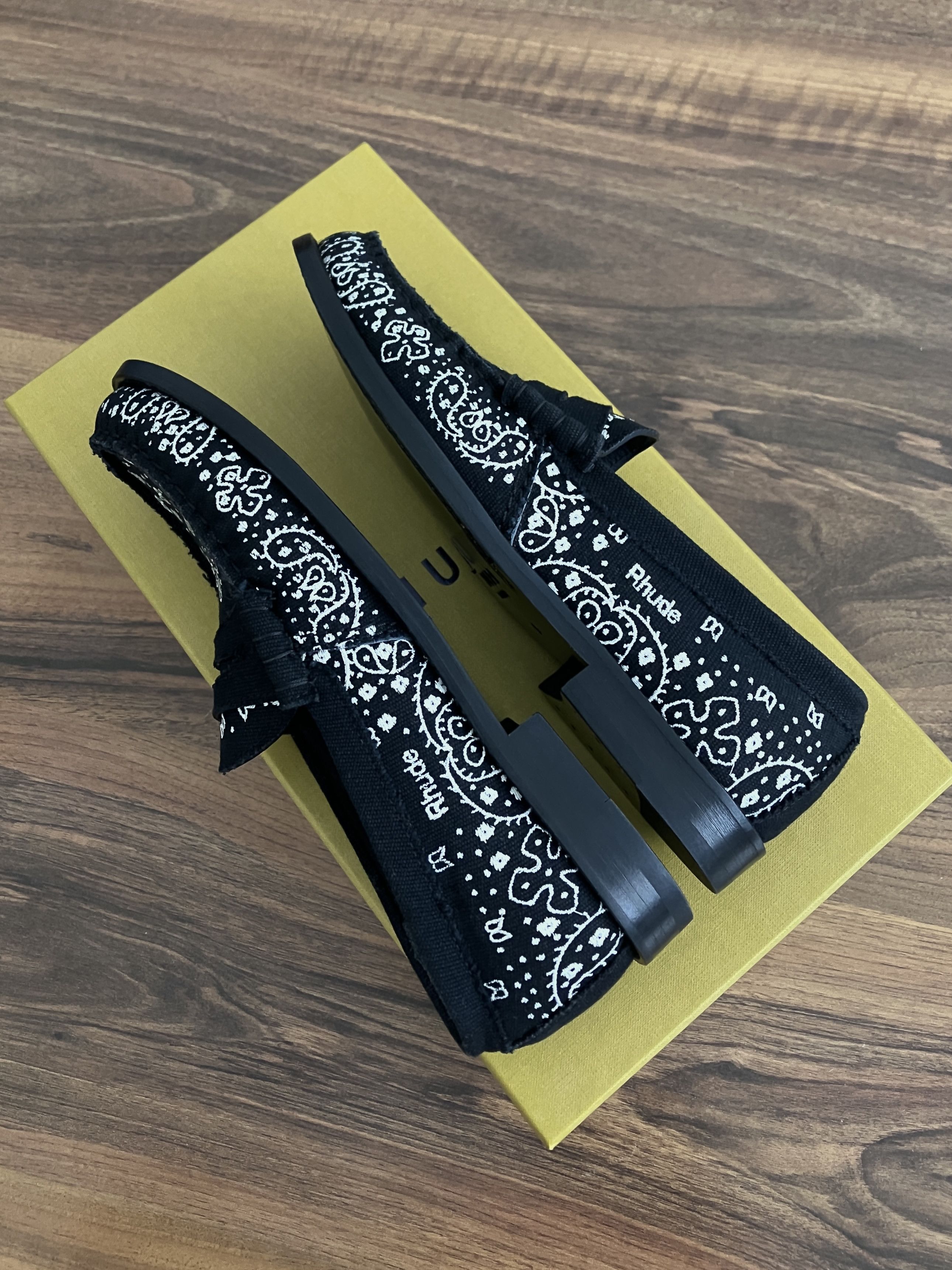 Rhude Rhude Black Bandana Loafer Size US 8 / EU 41 - 1 Thumbnail
