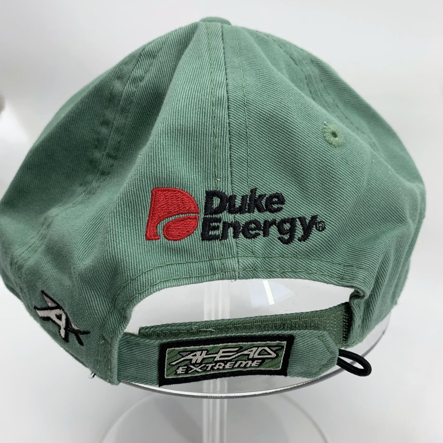 Vintage Ahead Extreme Wells Fargo Championship Hat Cap Strap Back Mens One Size Green Adjustable Twill Solid Baseball Cap Outdoors Sports Casual Size ONE SIZE - 4 Thumbnail