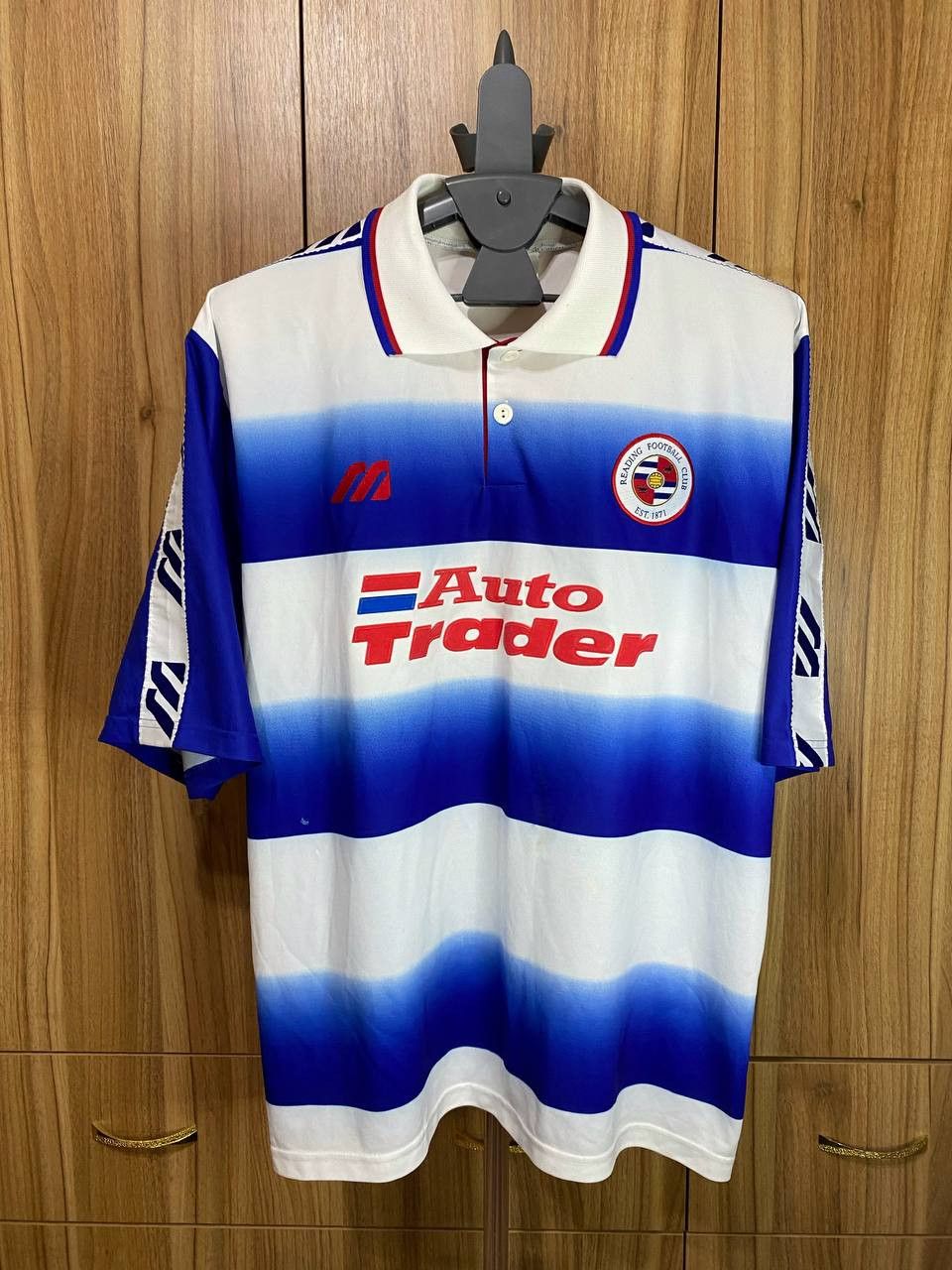 Vintage Mizuno Reading FC 1998 1999 home football jersey | Grailed