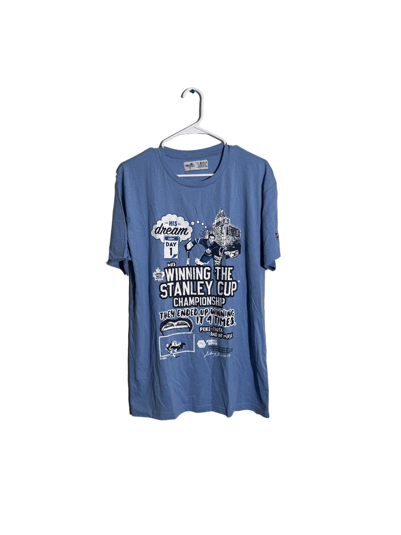 Other Johnny Bower NHL Graphic T Shirt Size US L / EU 52-54 / 3 - 1 Preview