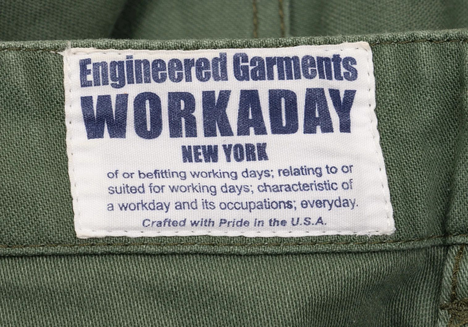 Engineered Garments Double Stitch Military Pants in Green, Size M Size US 34 / EU 50 - 15 Thumbnail