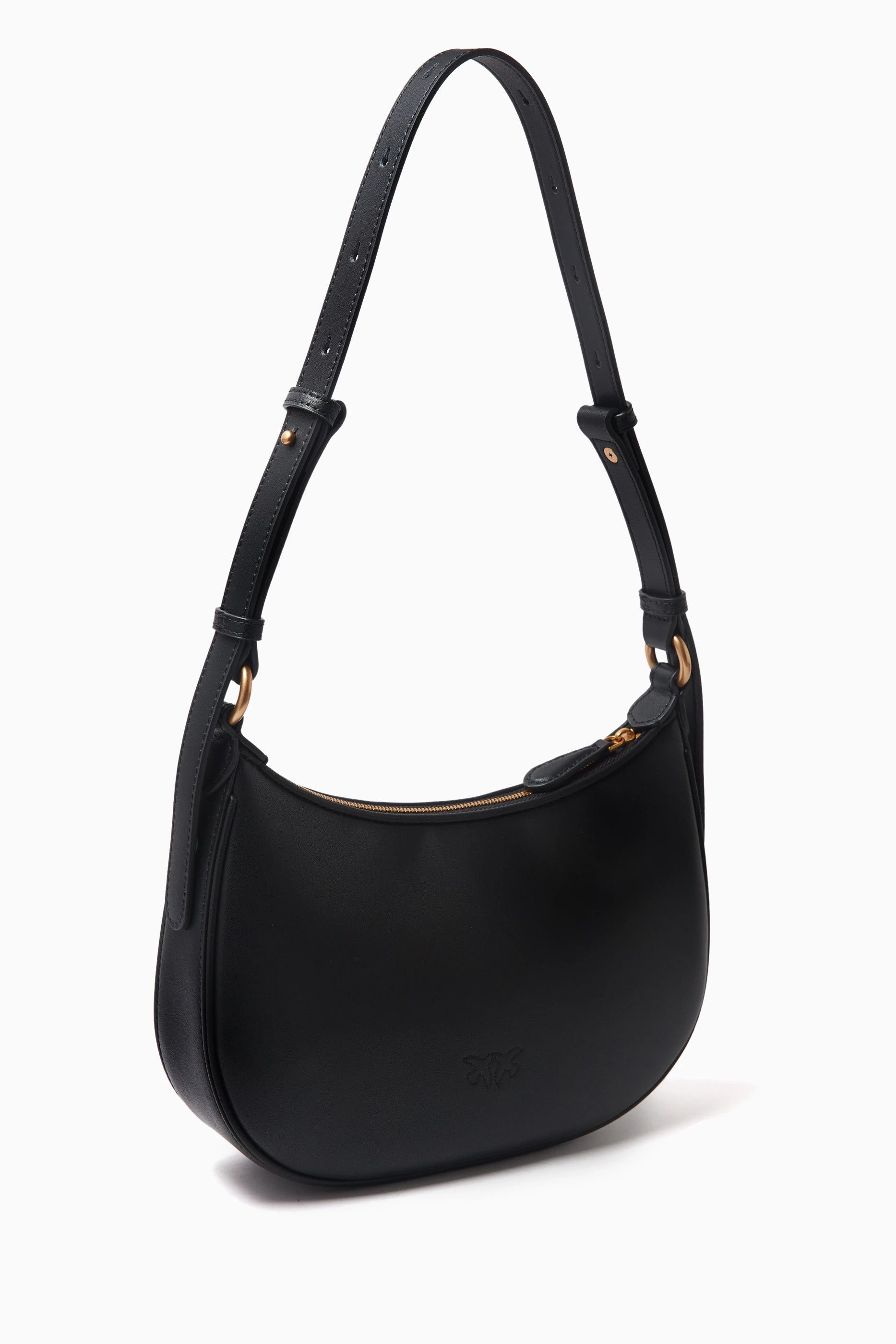 Pinko o1s22i1n0824 Size: OS / Half Moon Shoulder Bag in Black Size ONE SIZE - 3 Thumbnail