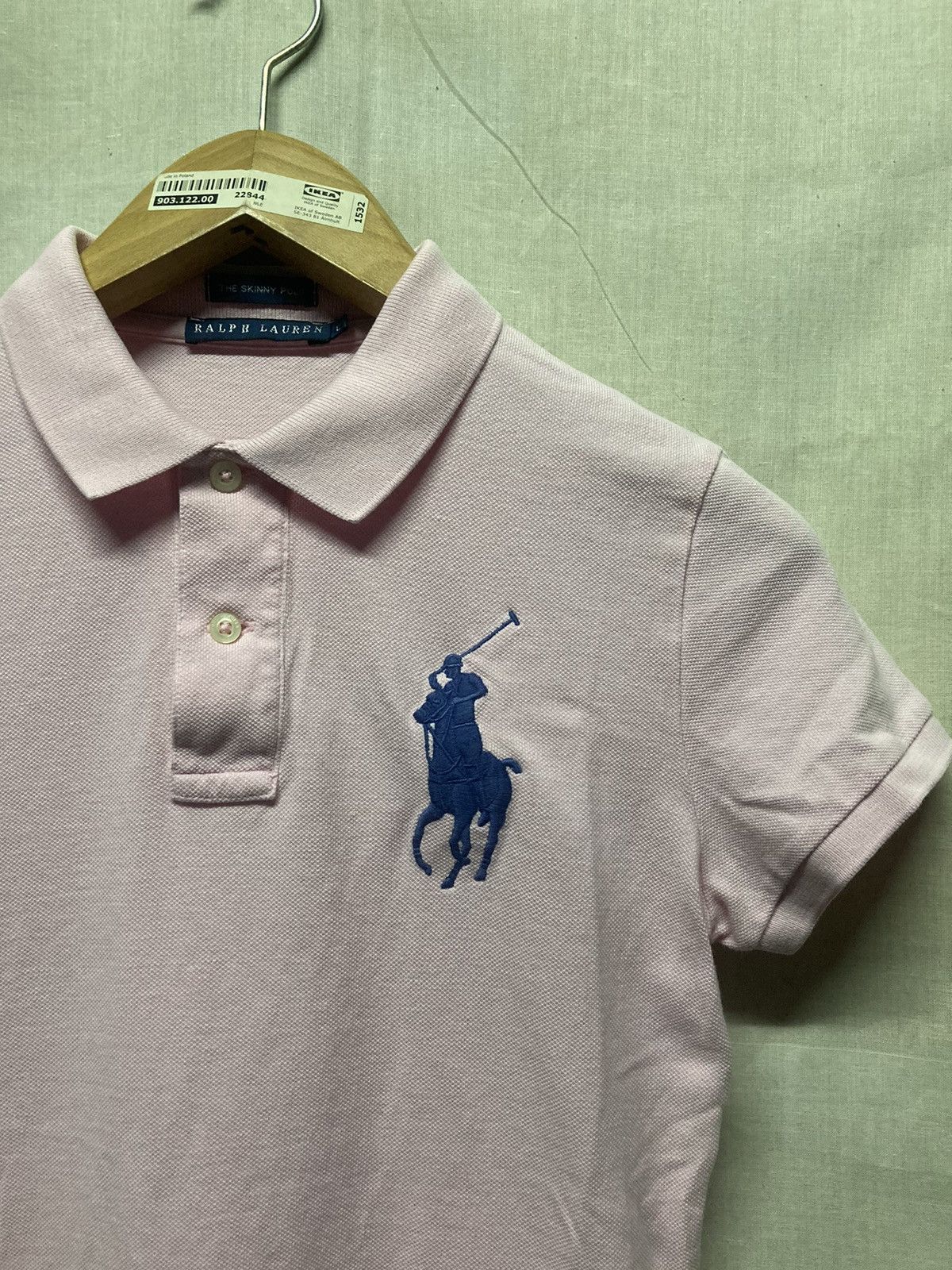 Polo Ralph Lauren Ralph Lauren Big Pony Pink Polo Shirt Size L / US 10 / IT 46 - 2 Thumbnail