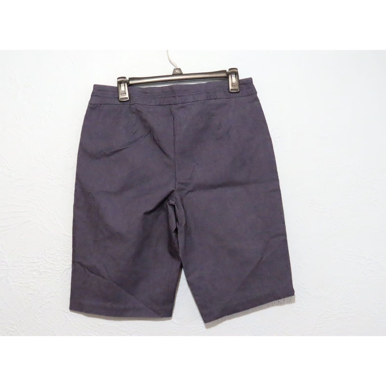 Vintage VINTAGE Kate Park Women's Bermuda Shorts 1X Navy Pullon Stretch 32" Waist NWOT Size 40" / US 18 - 5 Thumbnail