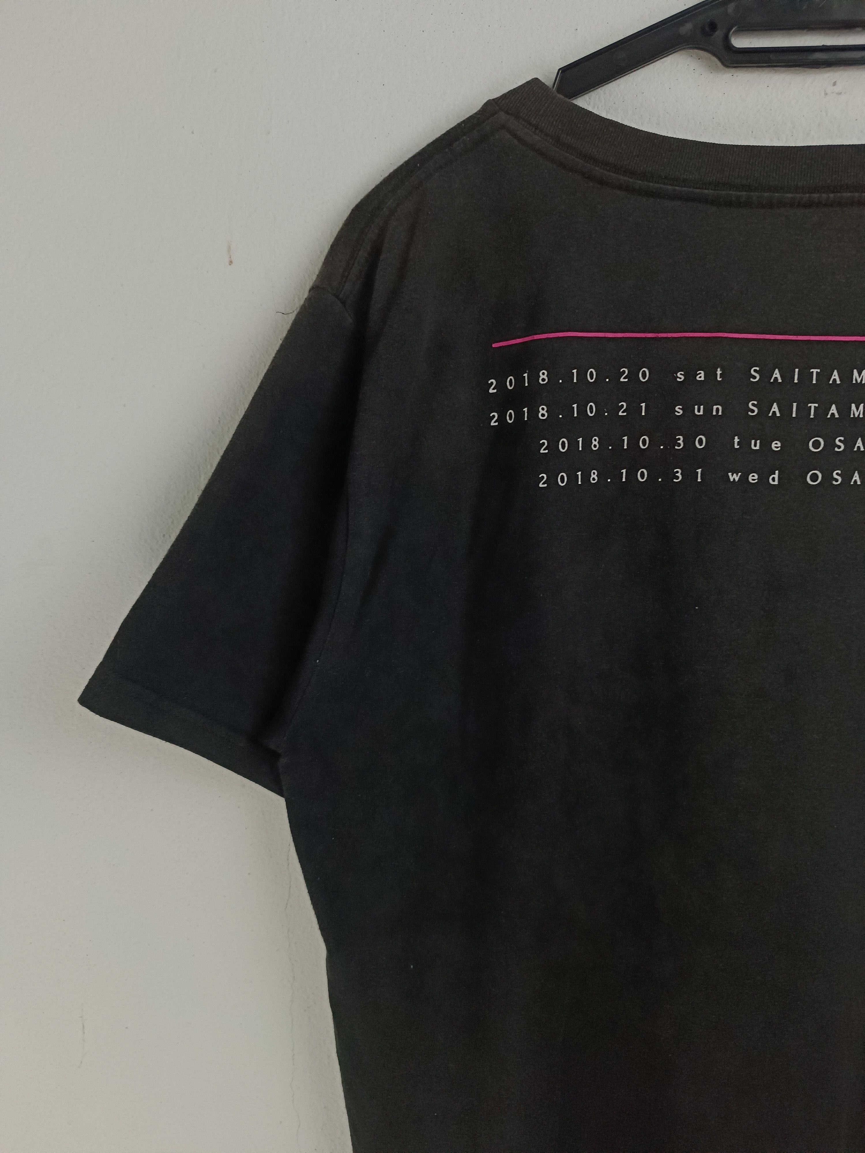 Band Tees THRASHED FADED VINTAGE ONE OK ROCK TOUR TEE radwimps gnu Size US L / EU 52-54 / 3 - 13 Thumbnail