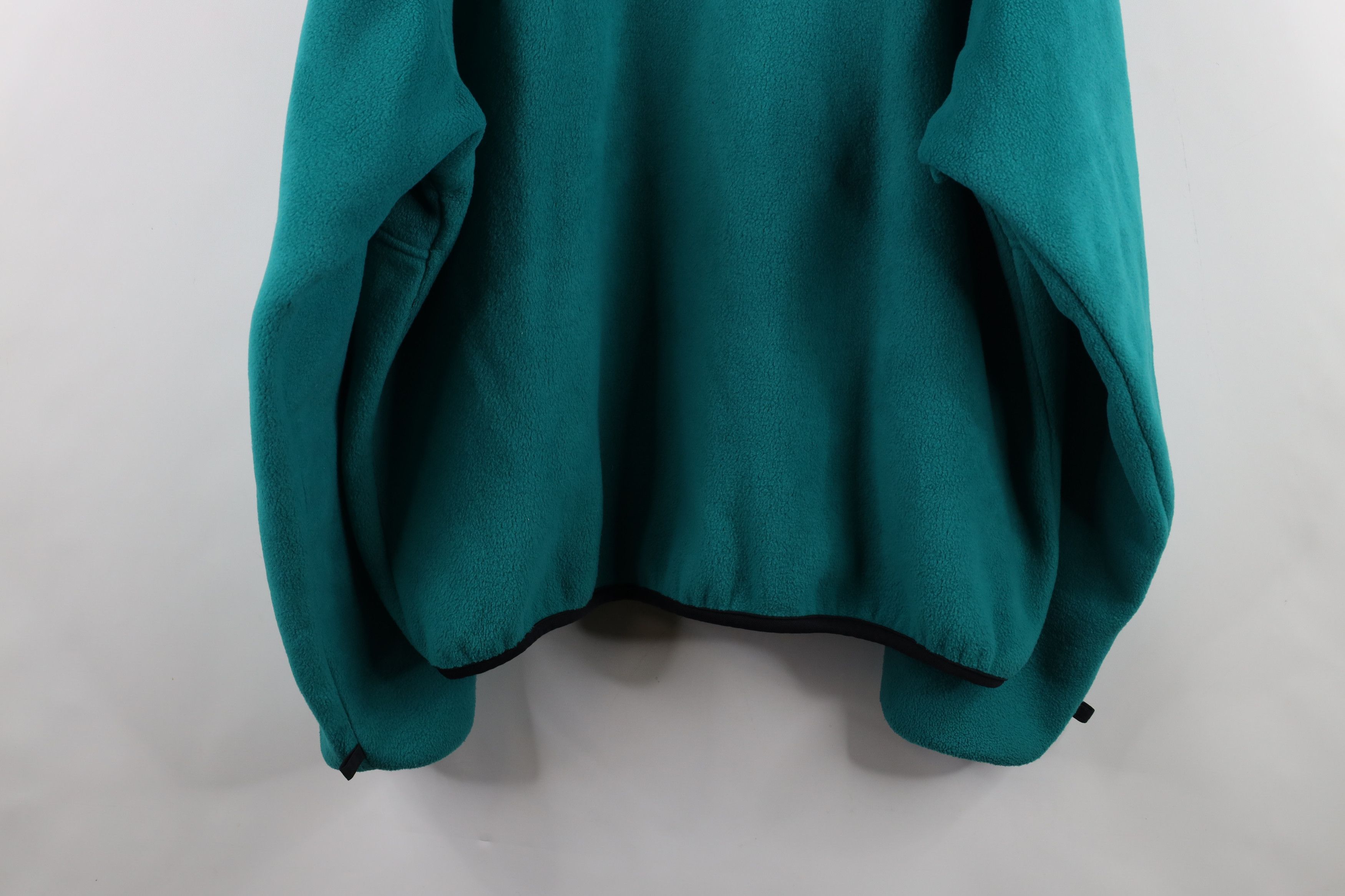 Columbia × Vintage Vintage 90s Columbia Box Logo Full Zip Fleece Jacket Teal Size US L / EU 52-54 / 3 - 14 Thumbnail