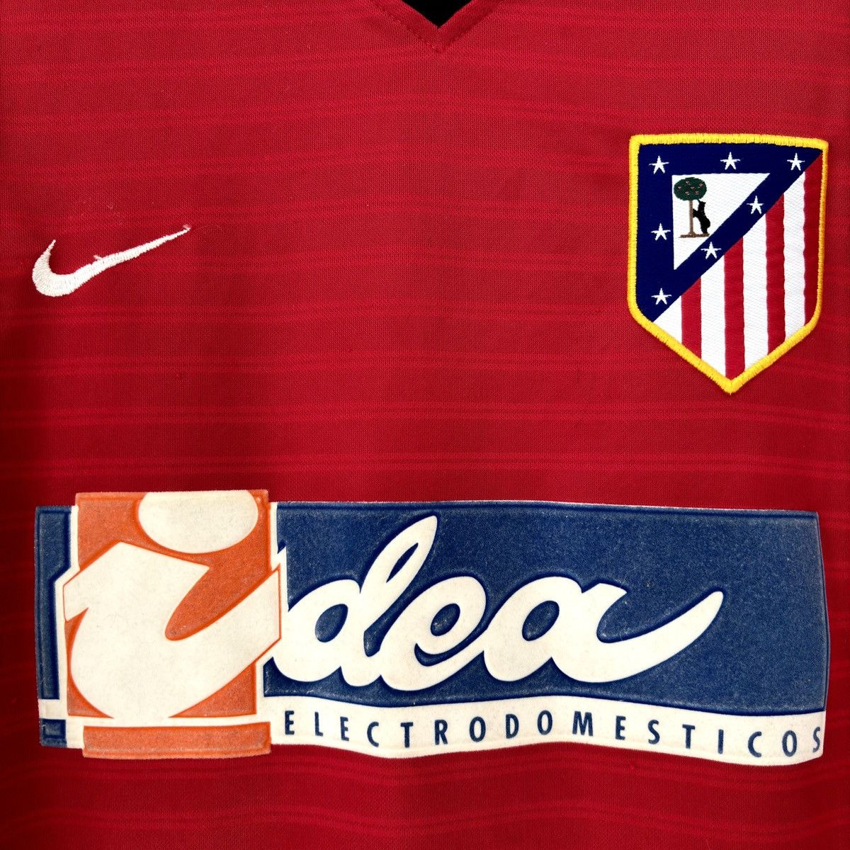 Nike × Vintage 2001 2002 Atletico Nike Retro Vintage Soccer Jersey Kit Tee Size US L / EU 52-54 / 3 - 4 Thumbnail
