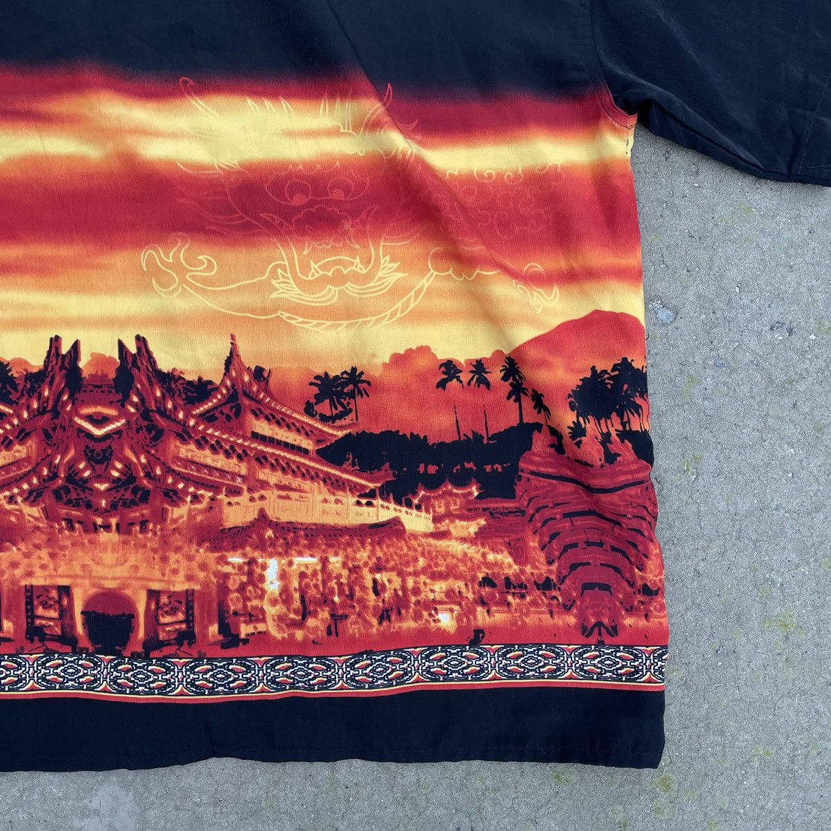If Six Was Nine Vintage Shirt With Dragon Buttons Up Hawaii Japanese Style Size US S / EU 44-46 / 1 - 7 Thumbnail