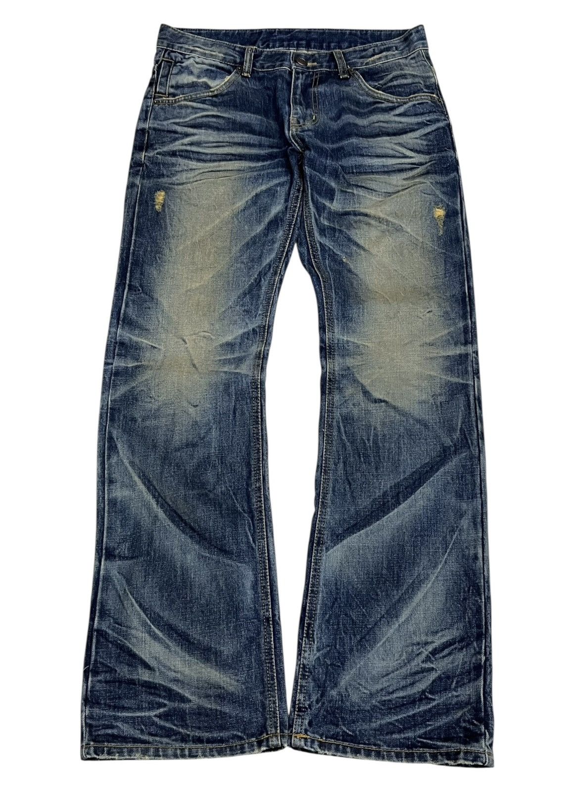 Le Grande Bleu (L.G.B.) DPSR x Improves Mudwash Whisker Flare Archive Size 31" - 1 Thumbnail