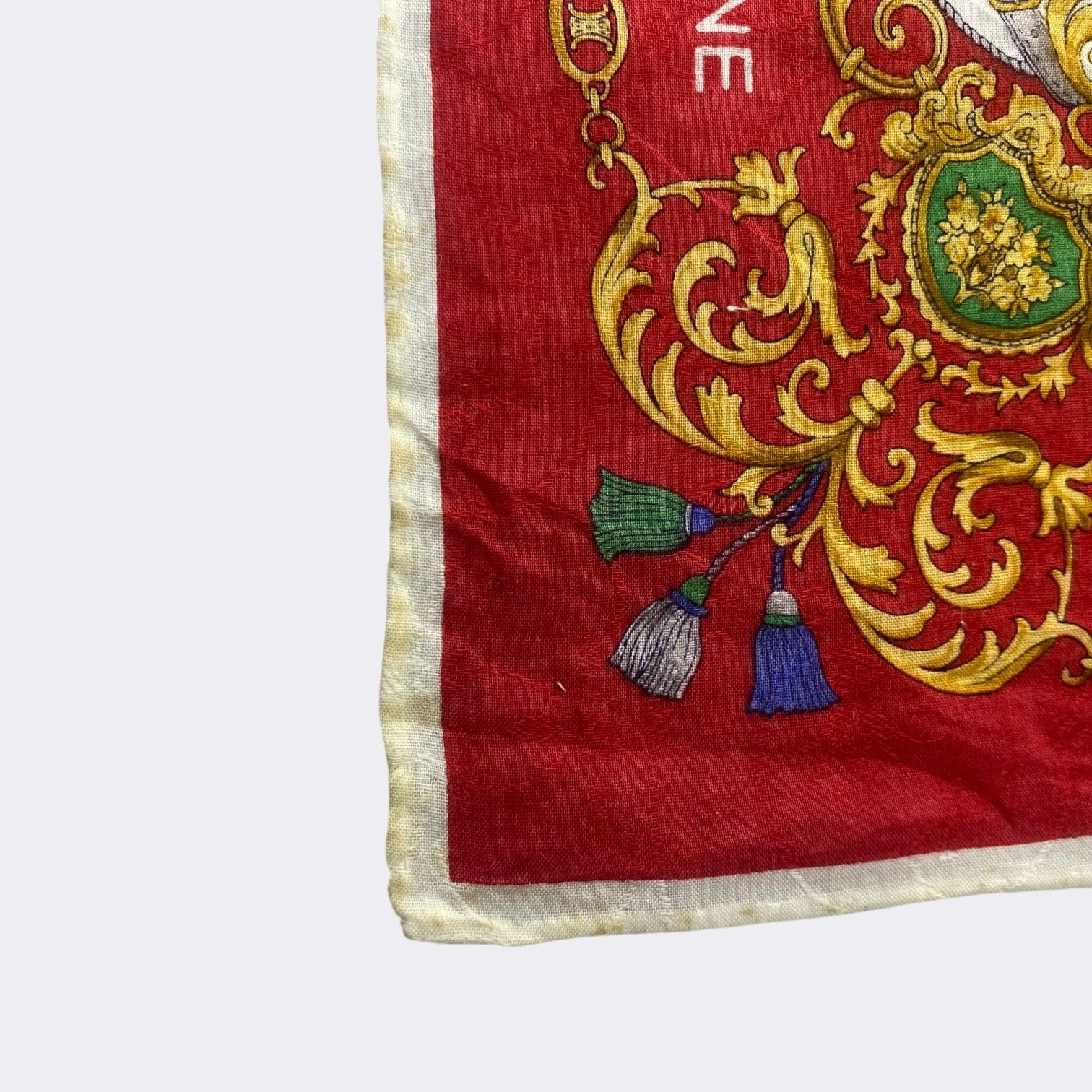 Celine Vintage Celine Handkerchief Neckerchief Bandana H154R Size ONE SIZE - 5 Thumbnail