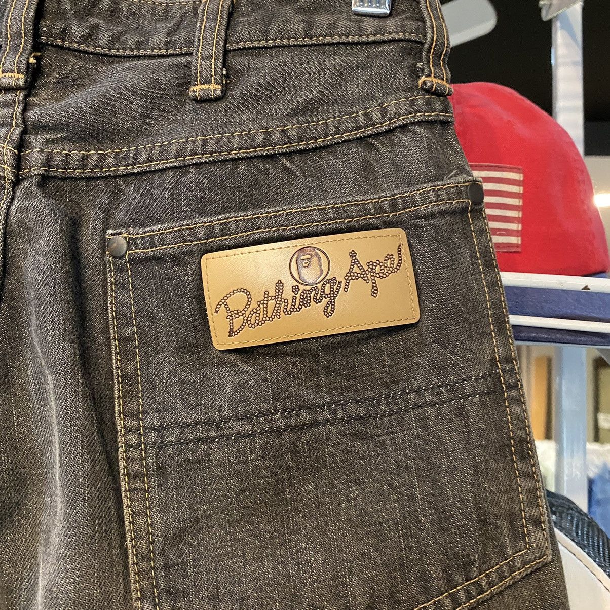 Bape Bape Like New Denim Jean Pants Size US 28 / EU 44 - 5 Thumbnail