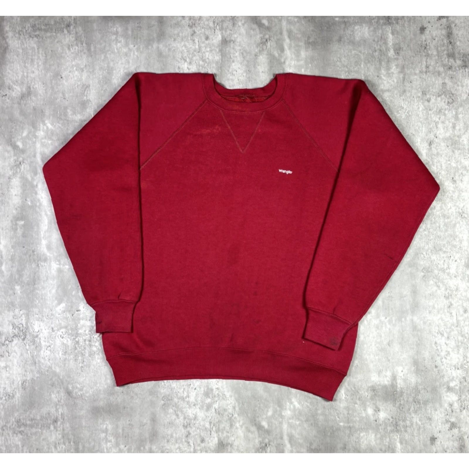 Wrangler VINTAGE Wrangler Sweatshirt Raglan Crewneck Adult Medium Western 80s 90s Size US M / EU 48-50 / 2 - 2 Thumbnail