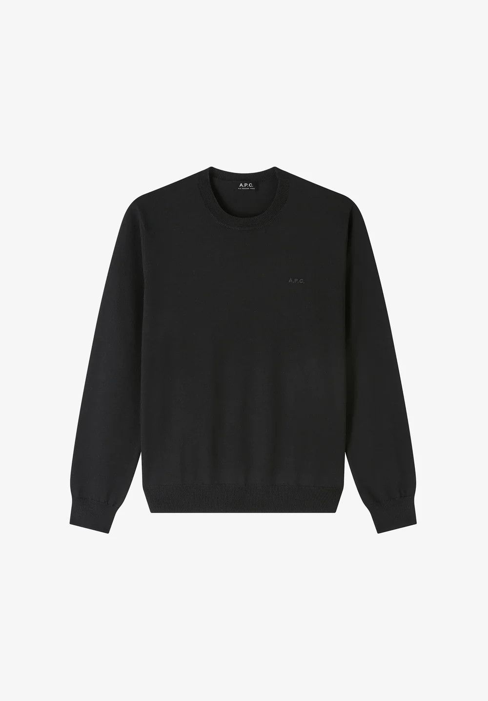A.P.C. o1mle1125 Matt Jumper Sweater in Black Size US M / EU 48-50 / 2 - 1 Preview