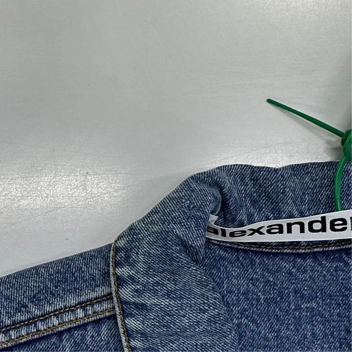 Alexander Wang Alexander Wang Blue Denim Vest for Women - Size XS / US 0-2 / IT 36-38 - 5 Thumbnail
