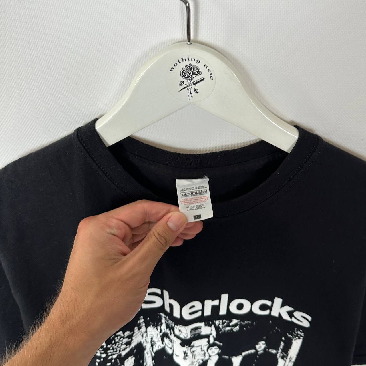 Band Tees The Sherlocks tour tee UK band tee y2k Britain indie rock Size US L / EU 52-54 / 3 - 4 Thumbnail