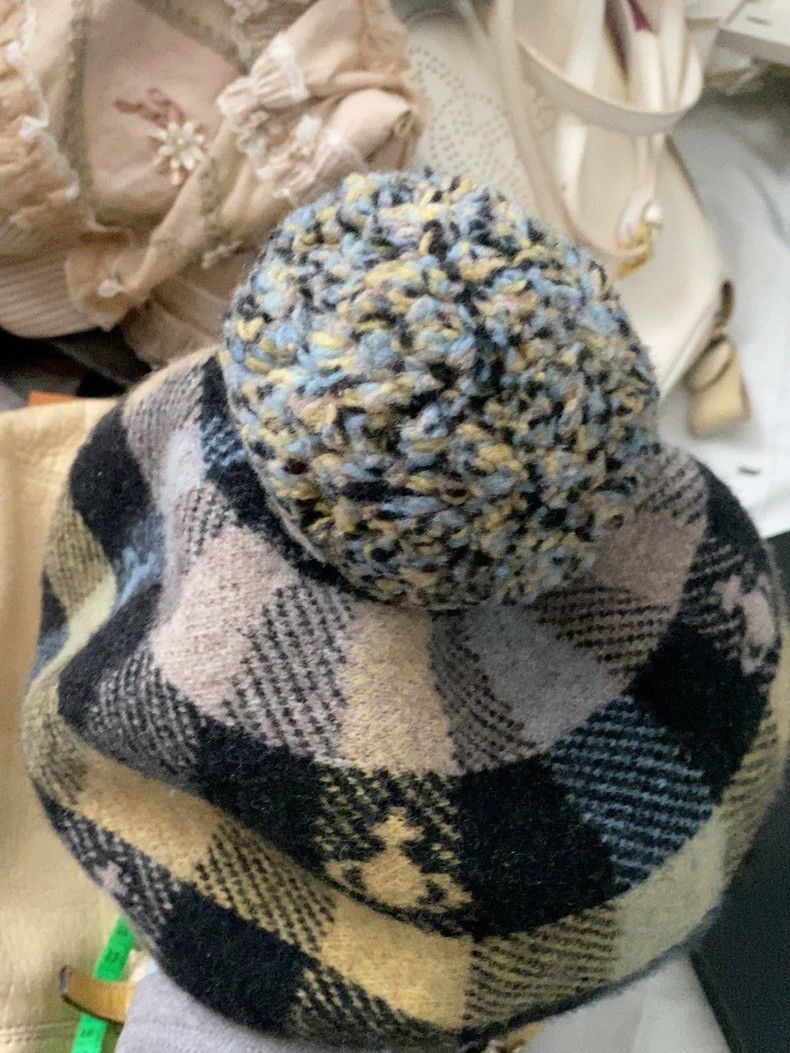 Vivienne Westwood Vivienne Westwood A woolen checkered beret Size ONE SIZE - 2 Thumbnail