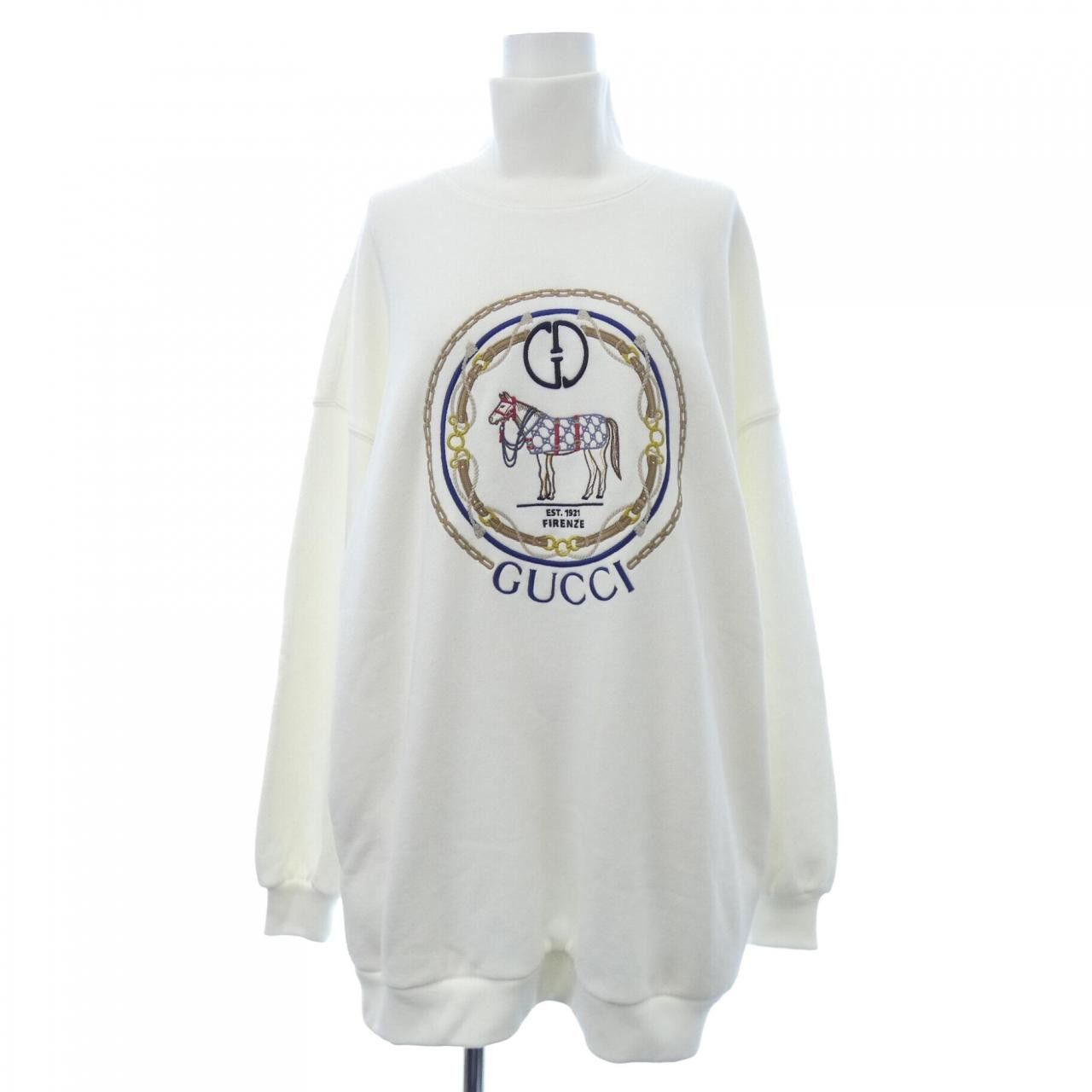 Gucci Gucci Gucci Sweatshirt Sweatshirt Cotton Sweatshirts & Hoodies 760367XJGDM DUTY FREE for USA Size ONE SIZE - 1 Thumbnail