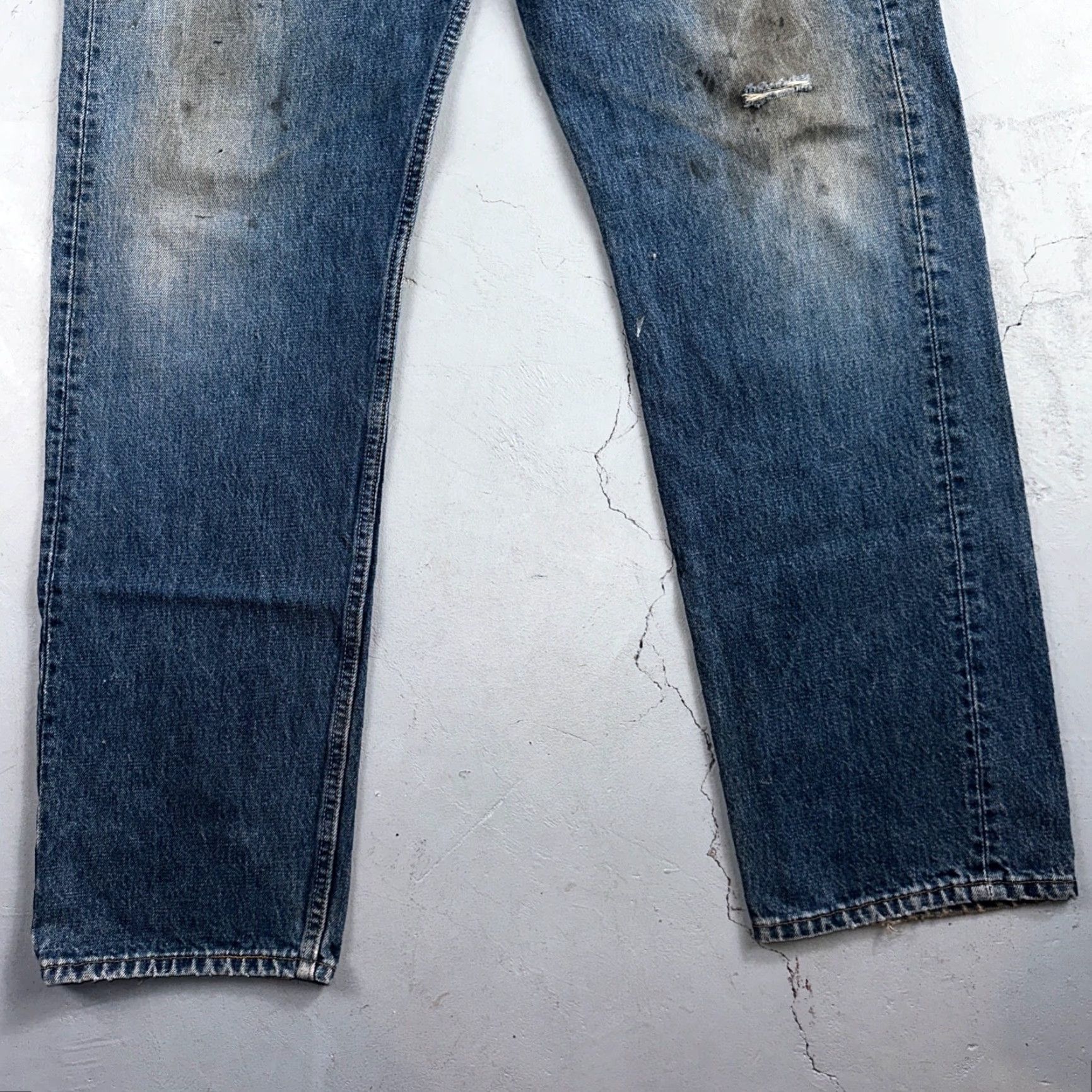 Levi's VINTAGE Levi's 501 Jeans 90s USA Light Blue Denim Straight 38x34 Regular Men Size US 38 / EU 54 - 3 Thumbnail