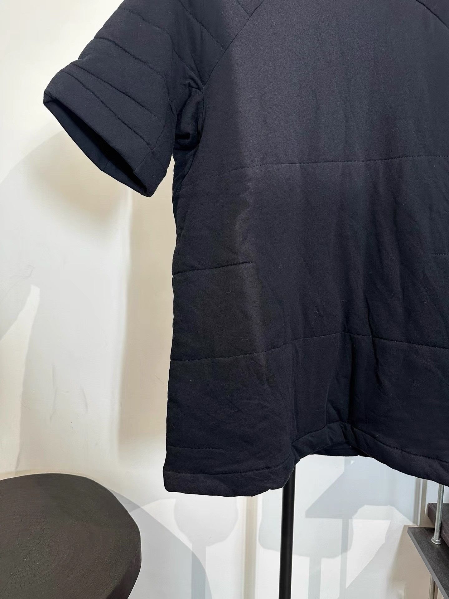 11 By Boris Bidjan Saberi 11by BBS Quilted Cotton T-Shirt K35 Size US M / EU 48-50 / 2 - 5 Thumbnail