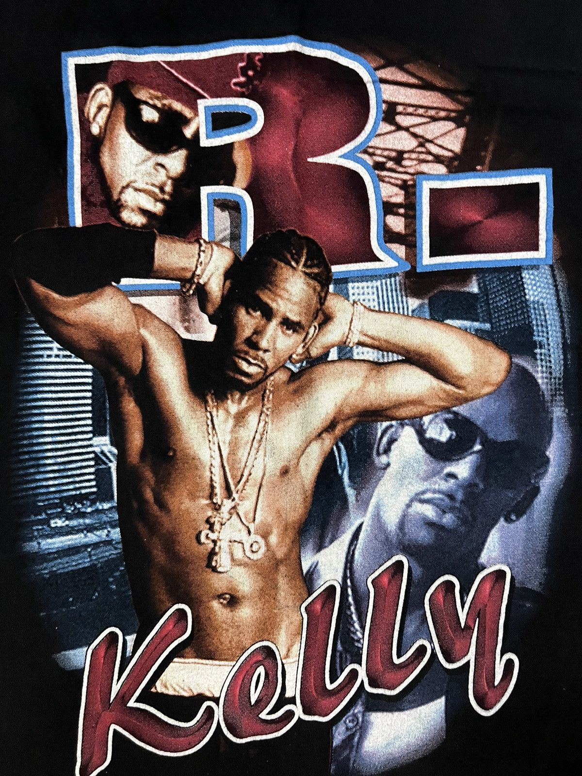 Band Tees Vintage R.Kelly 2001 t shirt Size US L / EU 52-54 / 3 - 3 Thumbnail