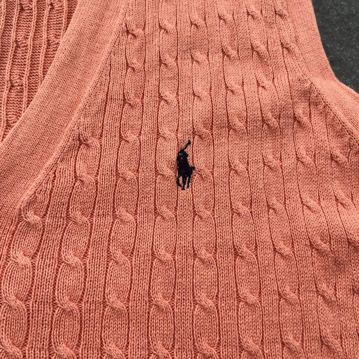 Polo Ralph Lauren Polo Golf Ralph Lauren Cable Knit Cardigan Vest Size US L / EU 52-54 / 3 - 2 Thumbnail