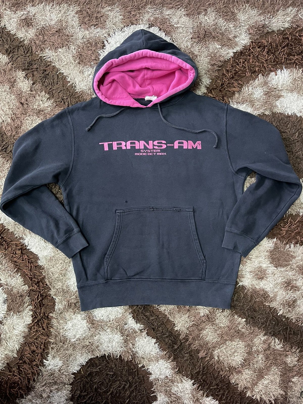 Anime GUNDAM 00 TRANS-AM PARKA BLACK X TROPICAL PINK TEE Size US M / EU 48-50 / 2 - 2 Thumbnail