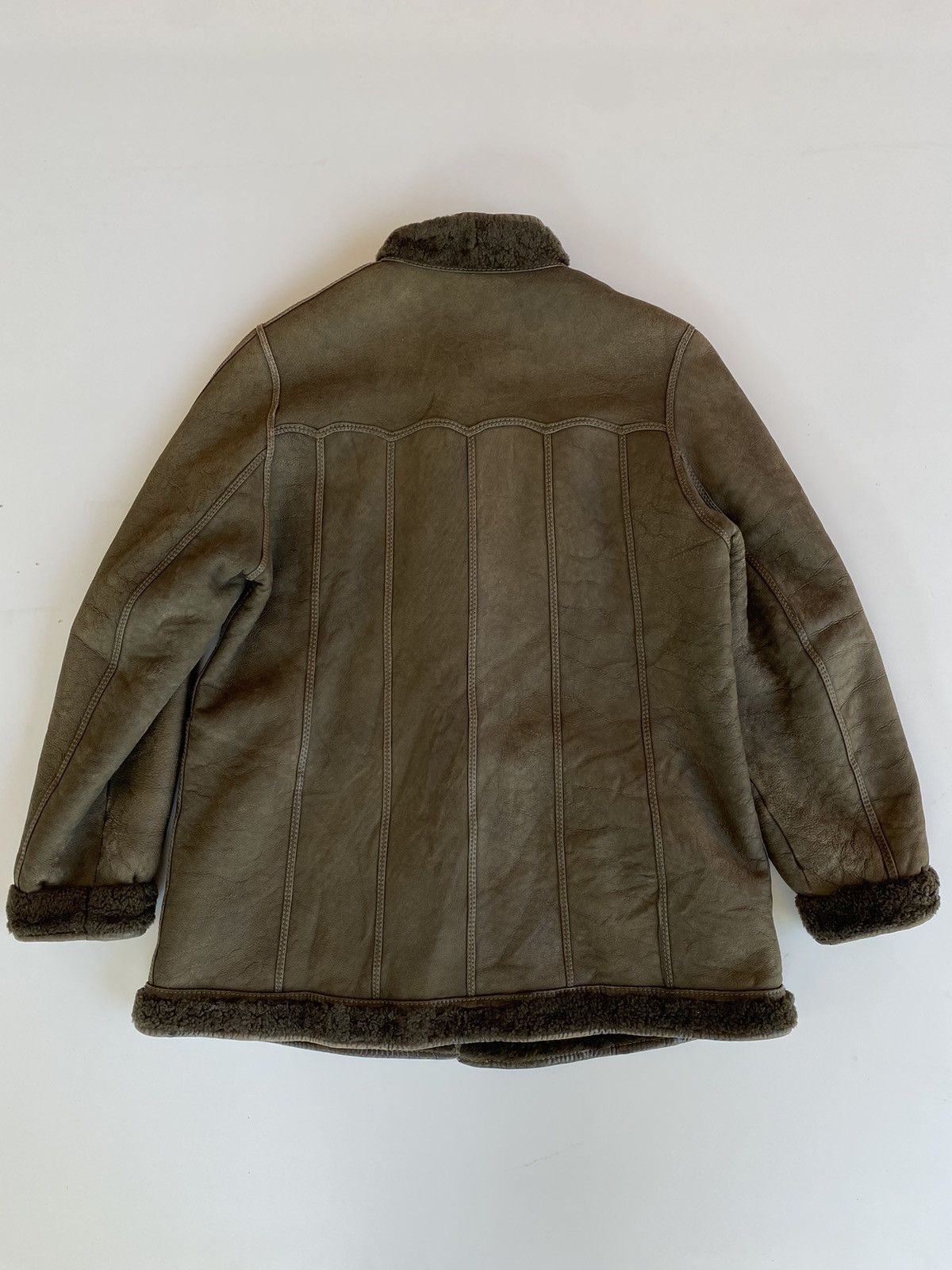 Vintage Vintage Leather Jacket Fur Size US M / EU 48-50 / 2 - 3 Thumbnail