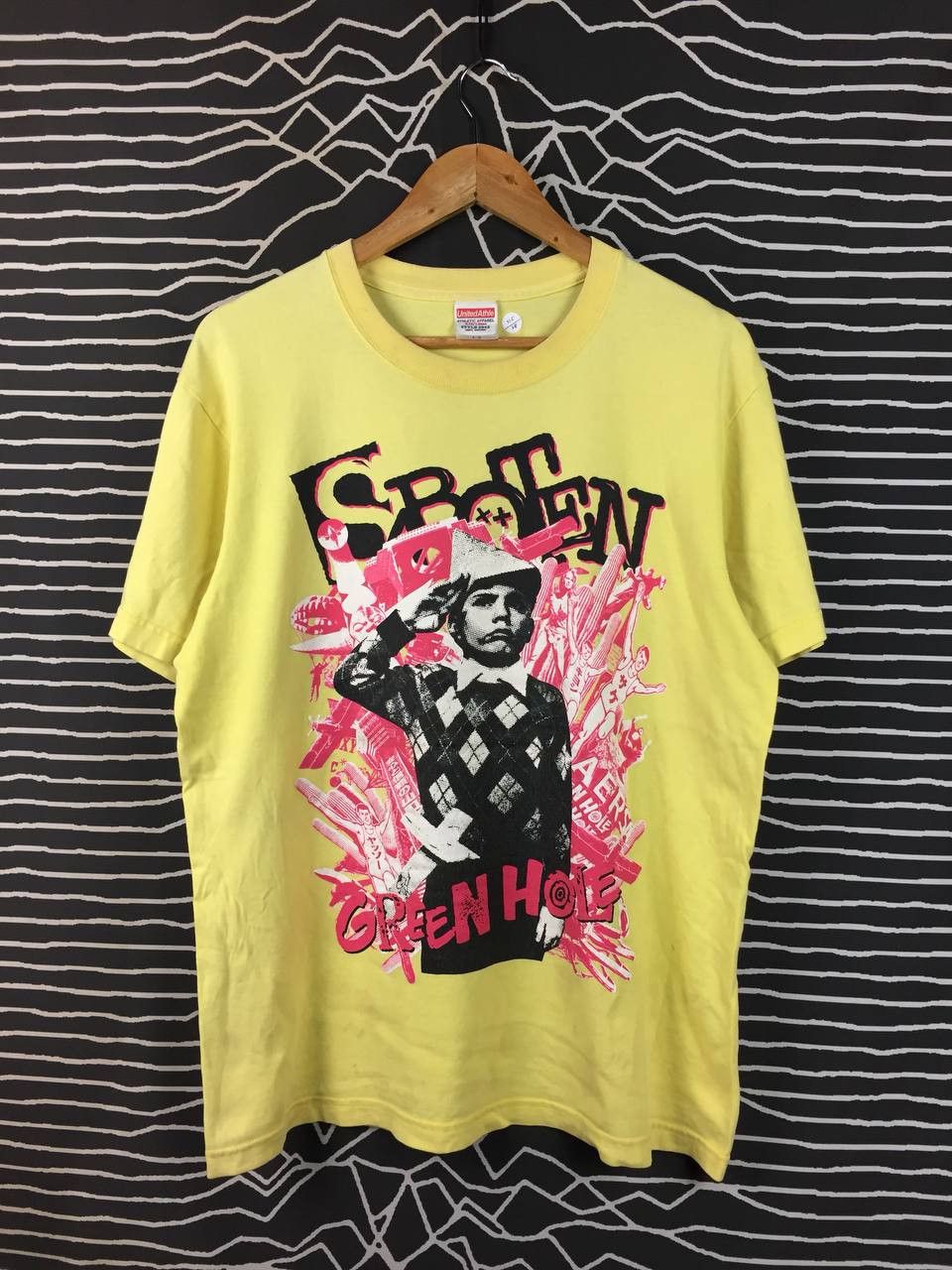 Band Tees Saboten Japanese Punk Rock Band Green Hole 2010 Tour Tee Size US L / EU 52-54 / 3 - 1 Thumbnail