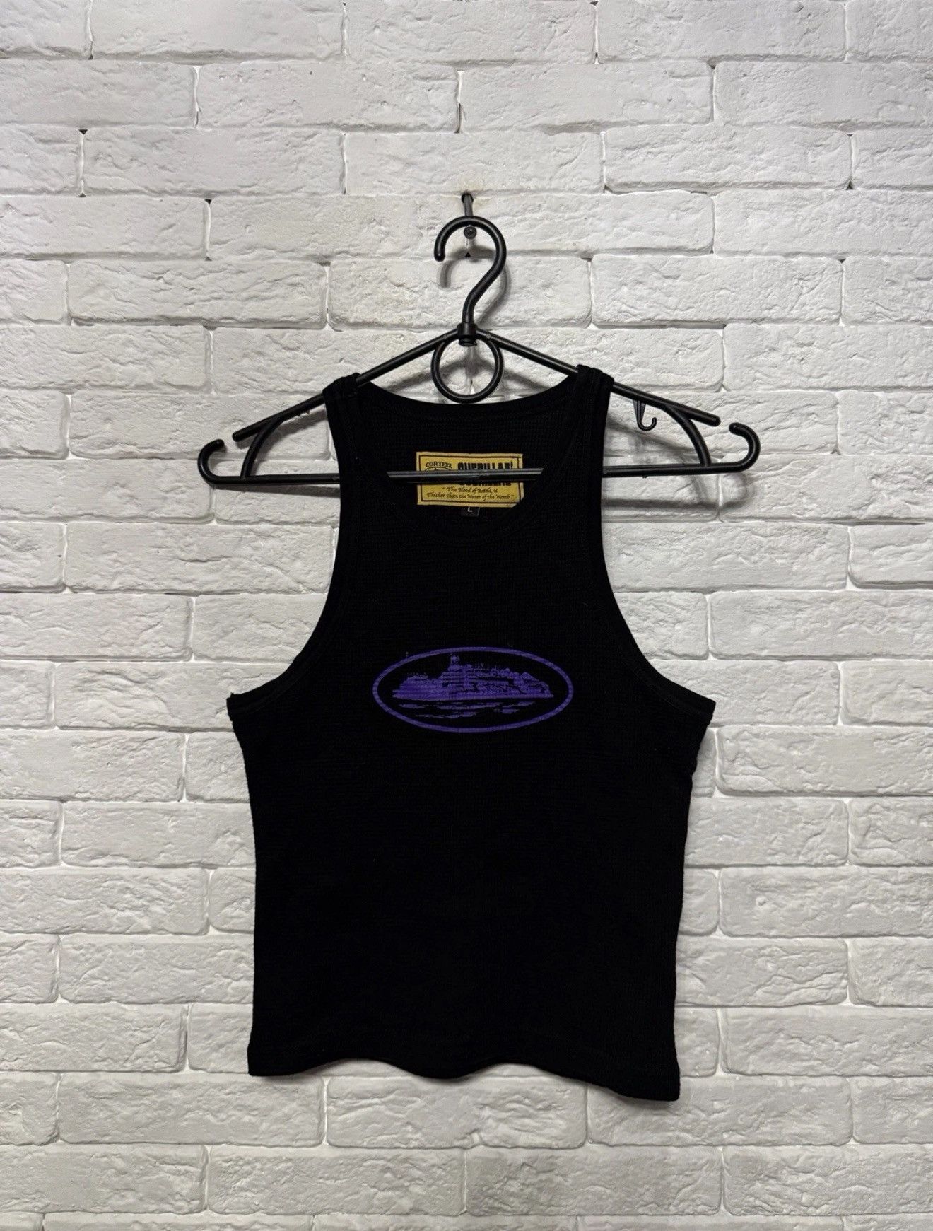 Corteiz Corteiz Alcatraz Women`s Tank Top Huge Logo Sz L Size L / US 10 / IT 46 - 1 Thumbnail