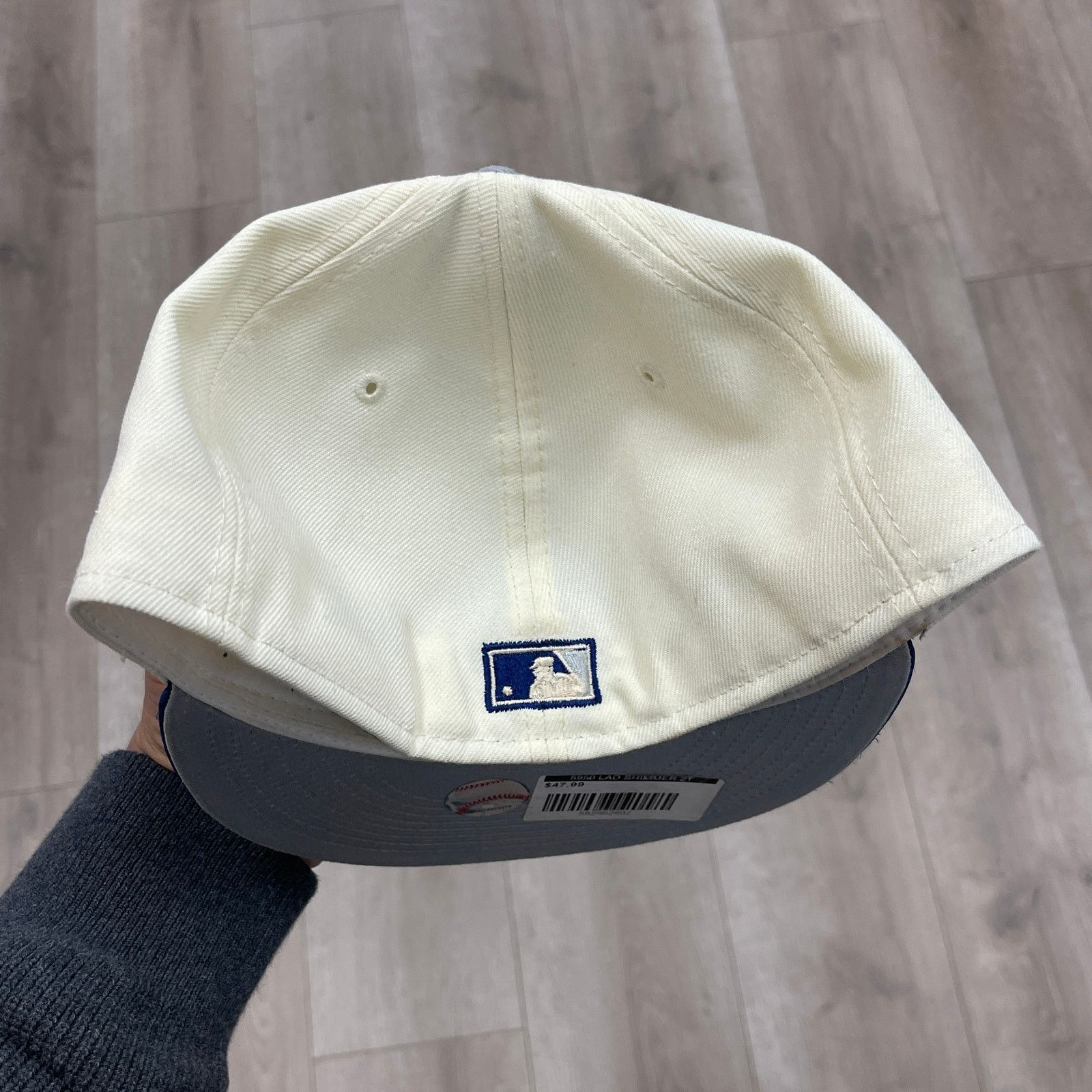 New Era NEW ERA 5950 LOS DODGERS TEAM SHIMMER FITTED HAT SZ 8 Size ONE SIZE - 4 Thumbnail