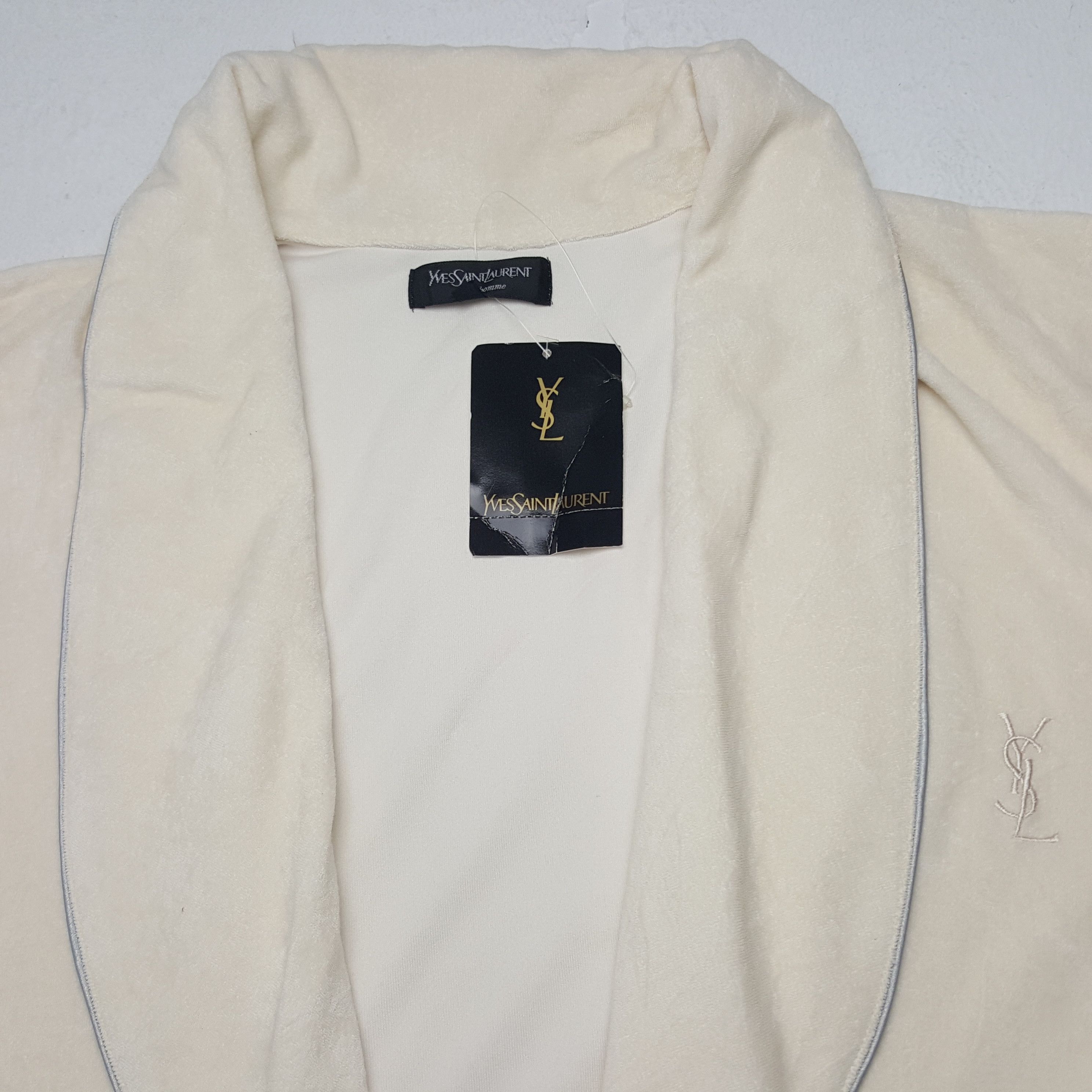 Vintage × Yves Saint Laurent Vintage Yves Saint Laurent Pijamas Jacket Size US S / EU 44-46 / 1 - 4 Thumbnail