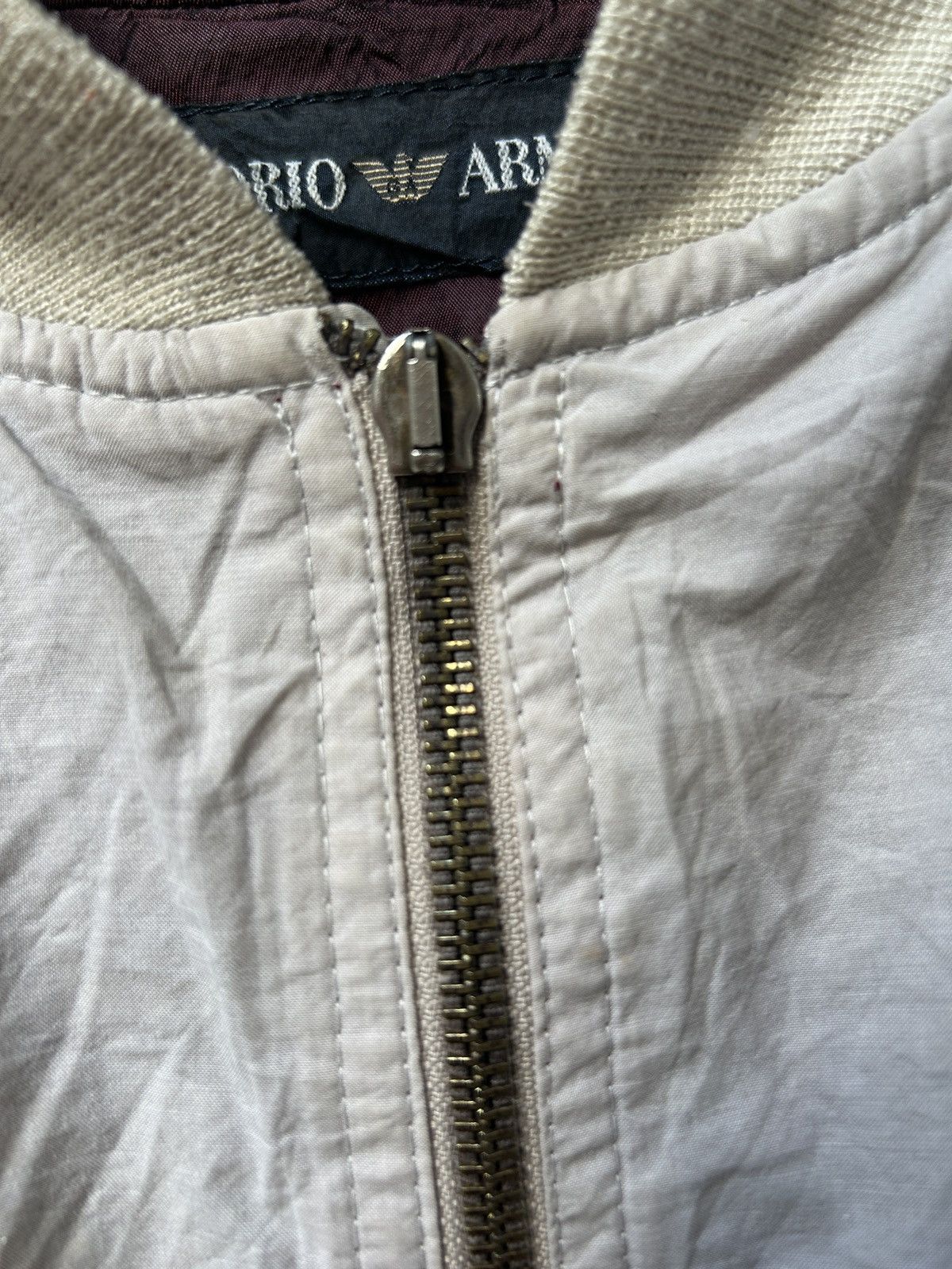 Vintage Vintage 90 Emporio Armani Bomber Jacket Size US L / EU 52-54 / 3 - 10 Thumbnail