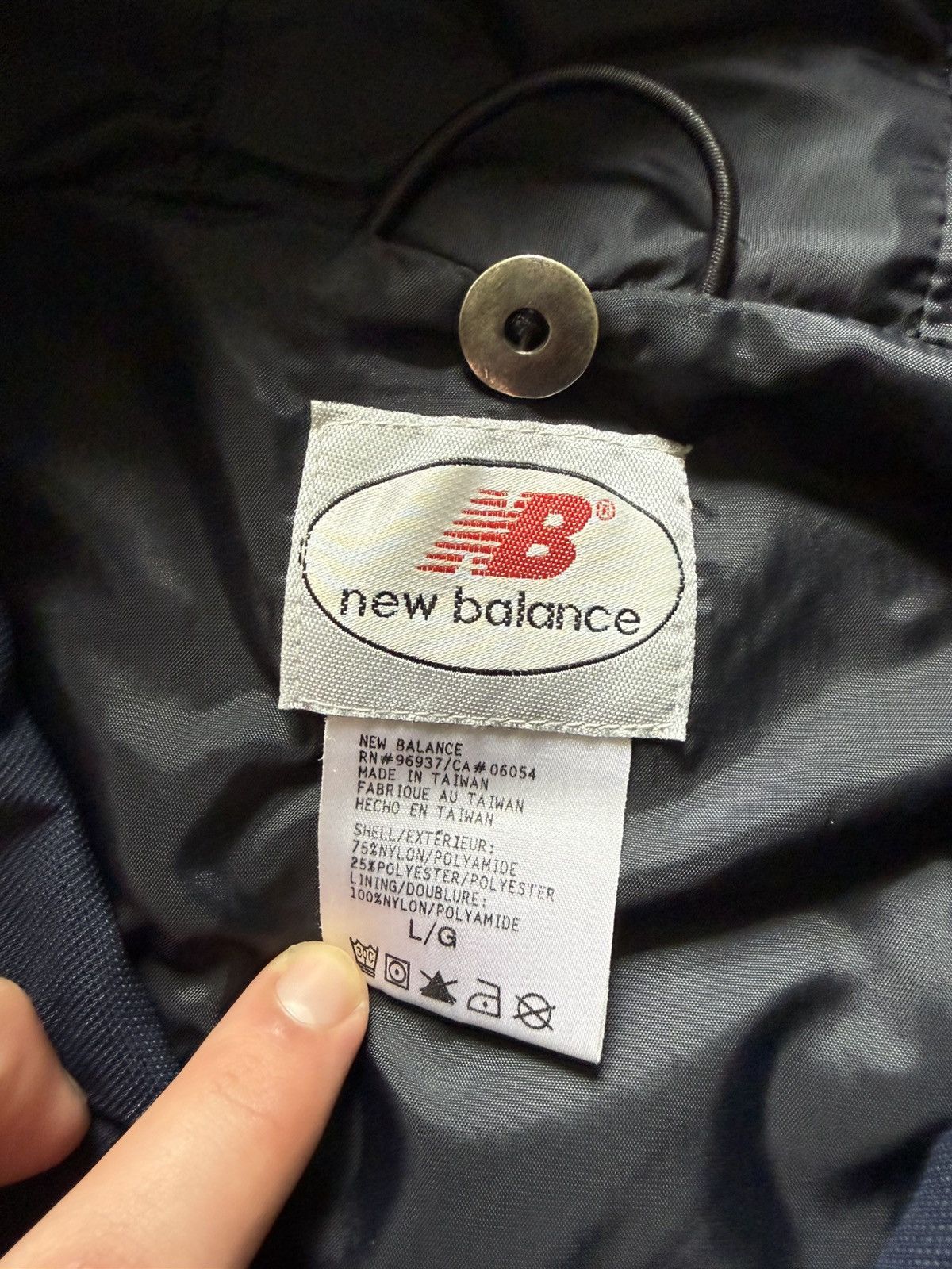 New Balance Vintage New Balance Pullover Windbreaker Jacke Size US L / EU 52-54 / 3 - 6 Thumbnail