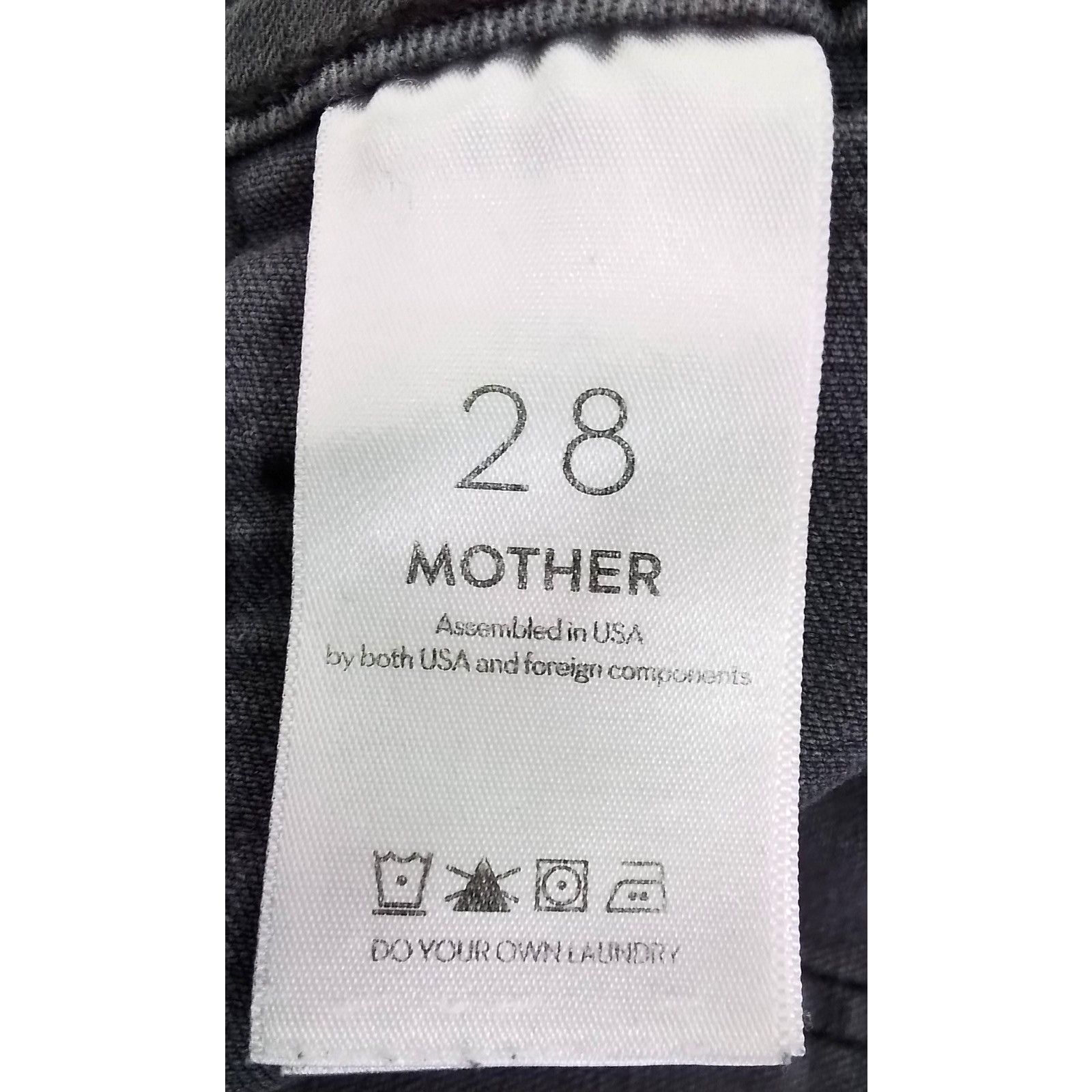 MOTHER Mother Denim Jeans Women's 28 The Wrapper Patch Ankle Size 28" / US 6 / IT 42 - 7 Thumbnail