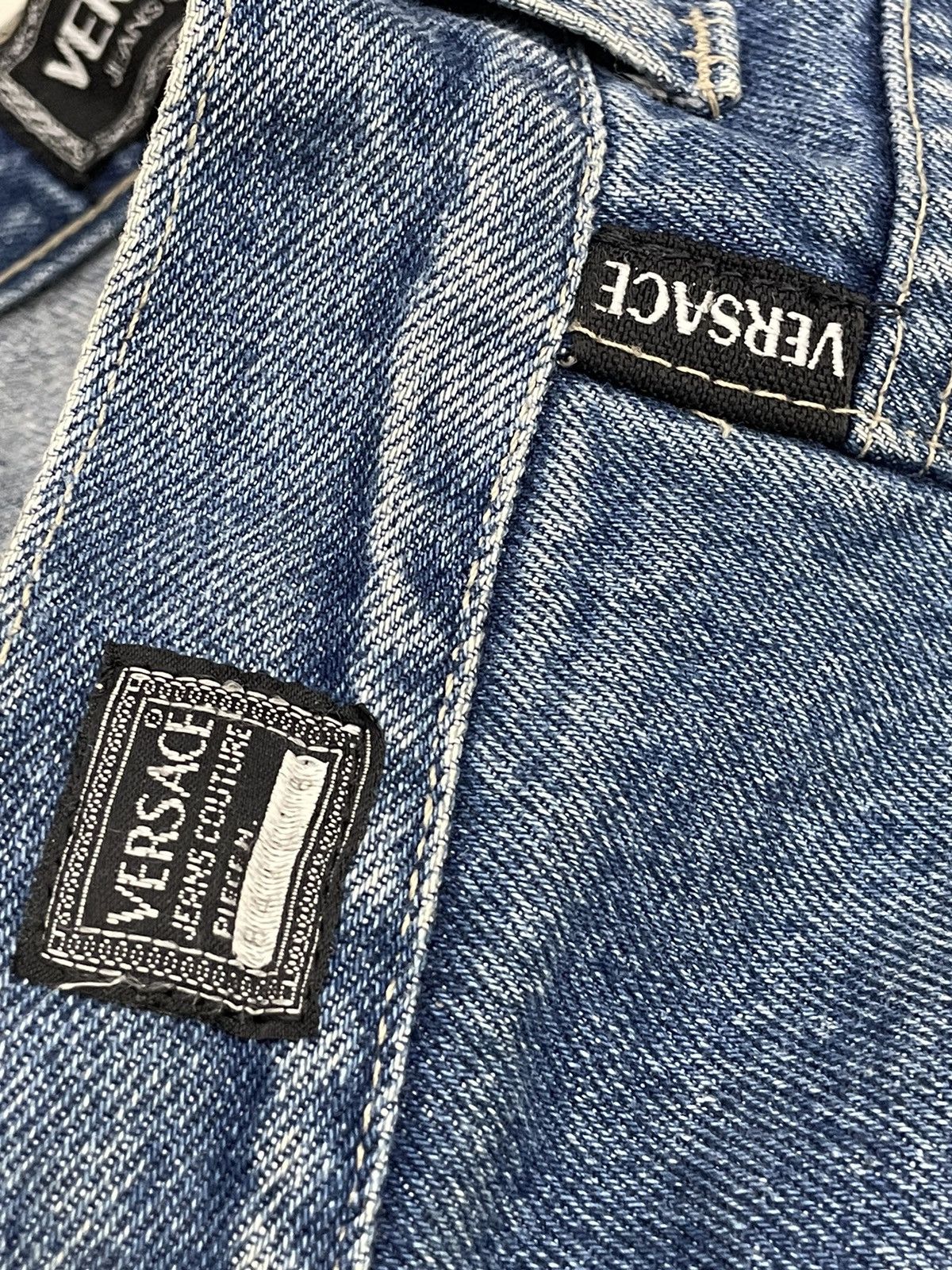 Versace Jeans Couture × Vintage Vintage Ittiere Versace Jeans Couture Luxury Denim Size US 28 / EU 44 - 15 Thumbnail