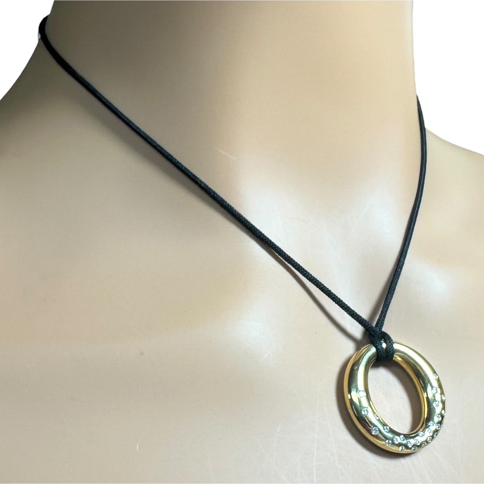 Tiffany & Co. Tiffany & Co 18k Gold Peretti Diamond Sevillana Necklace Size ONE SIZE - 5 Thumbnail