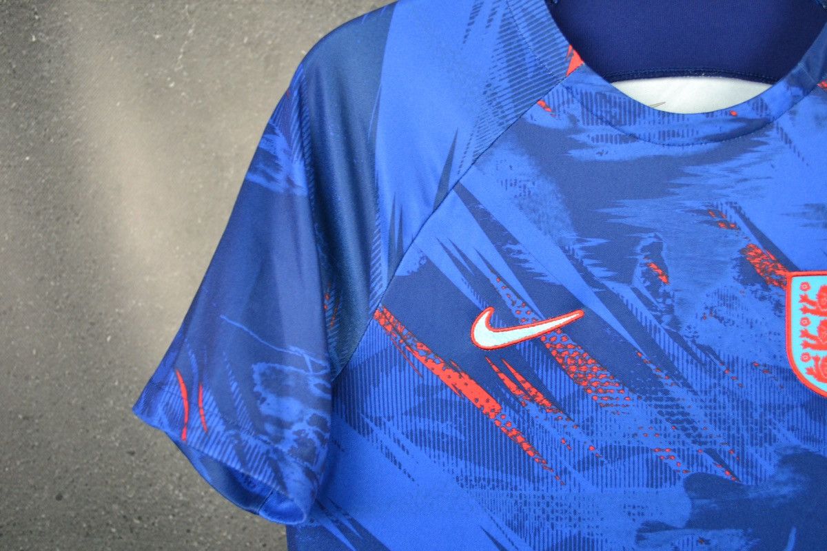Nike England Nike training football soccer jersey blue Size US S / EU 44-46 / 1 - 4 Thumbnail