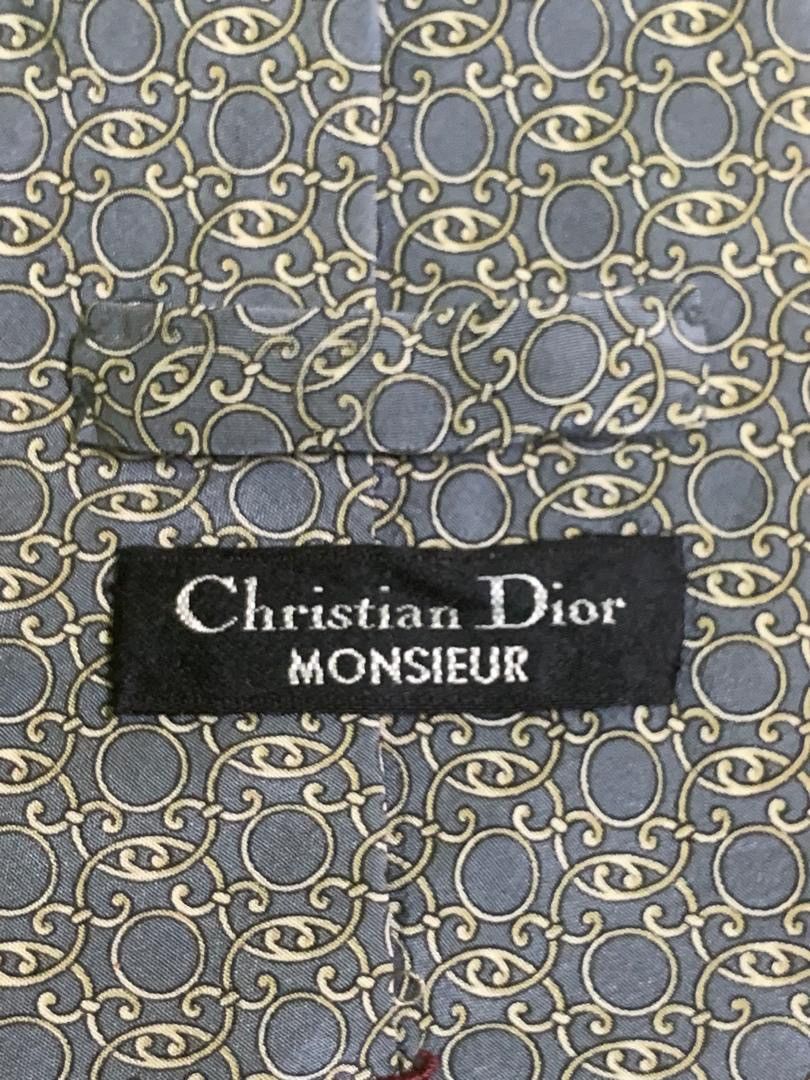 Christian Dior Monsieur × Designer Rare Design Vintage Christian Dior Monsieur Ties Size ONE SIZE - 4 Thumbnail