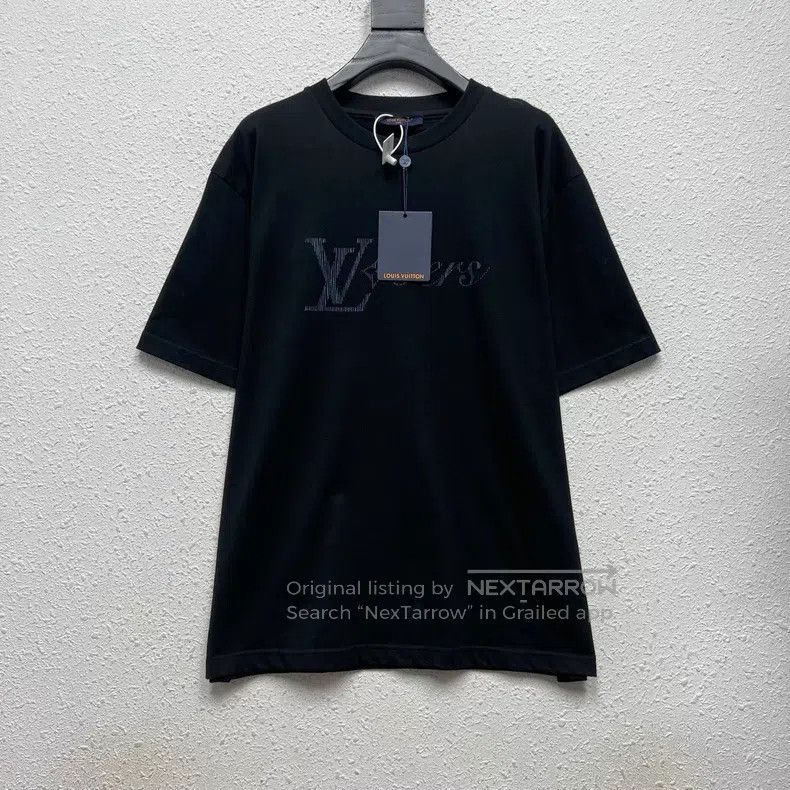 Louis Vuitton Louis Vuitton SS25 Black Chest Water Ripple Letter Logo Pr Size US L / EU 52-54 / 3 - 1 Thumbnail