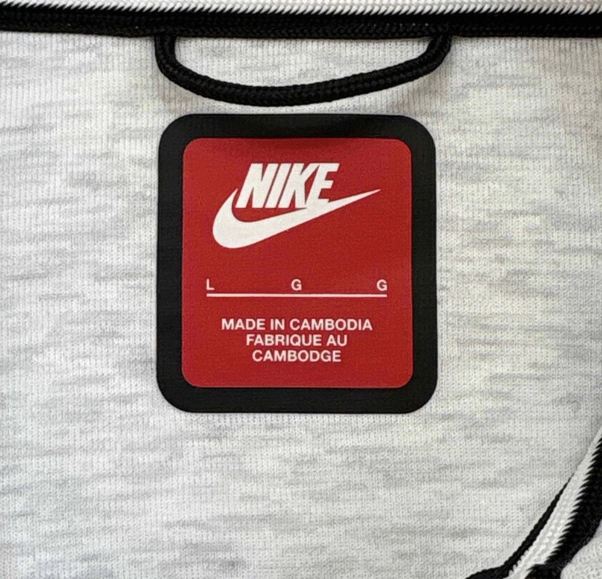 Nike Nike Men's Tech Fleece 'Birch Heather/Black' Size US L / EU 52-54 / 3 - 3 Thumbnail
