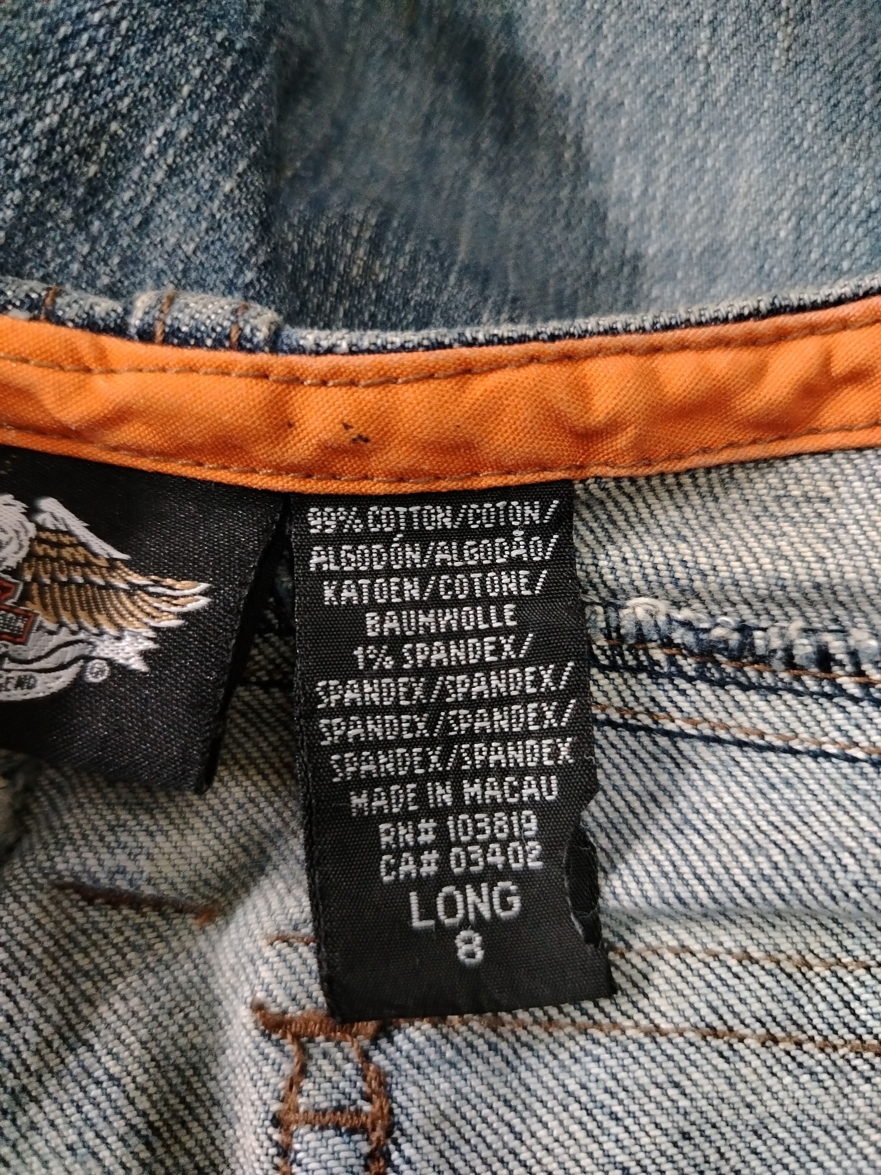 Harley Davidson × Hypebeast Vintage Harley Davidson Style Panelled Denim Size 32" / US 10 / IT 46 - 9 Thumbnail