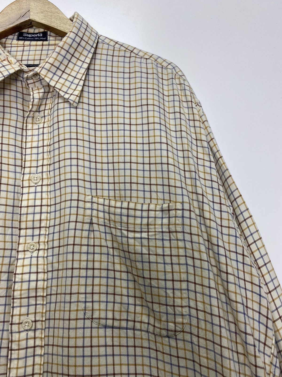 Burberry × Vintage Vintage Burberry Button up Size US L / EU 52-54 / 3 - 7 Thumbnail