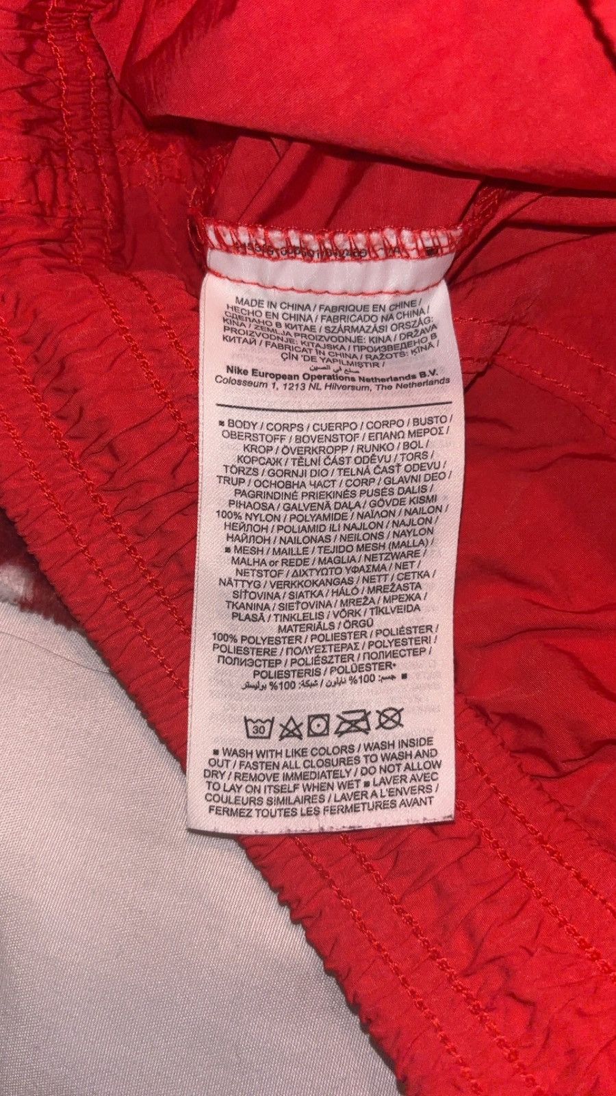 Nike × Stussy Nike x Stüssy Water Short Habanero Red Size US 29 - 6 Thumbnail
